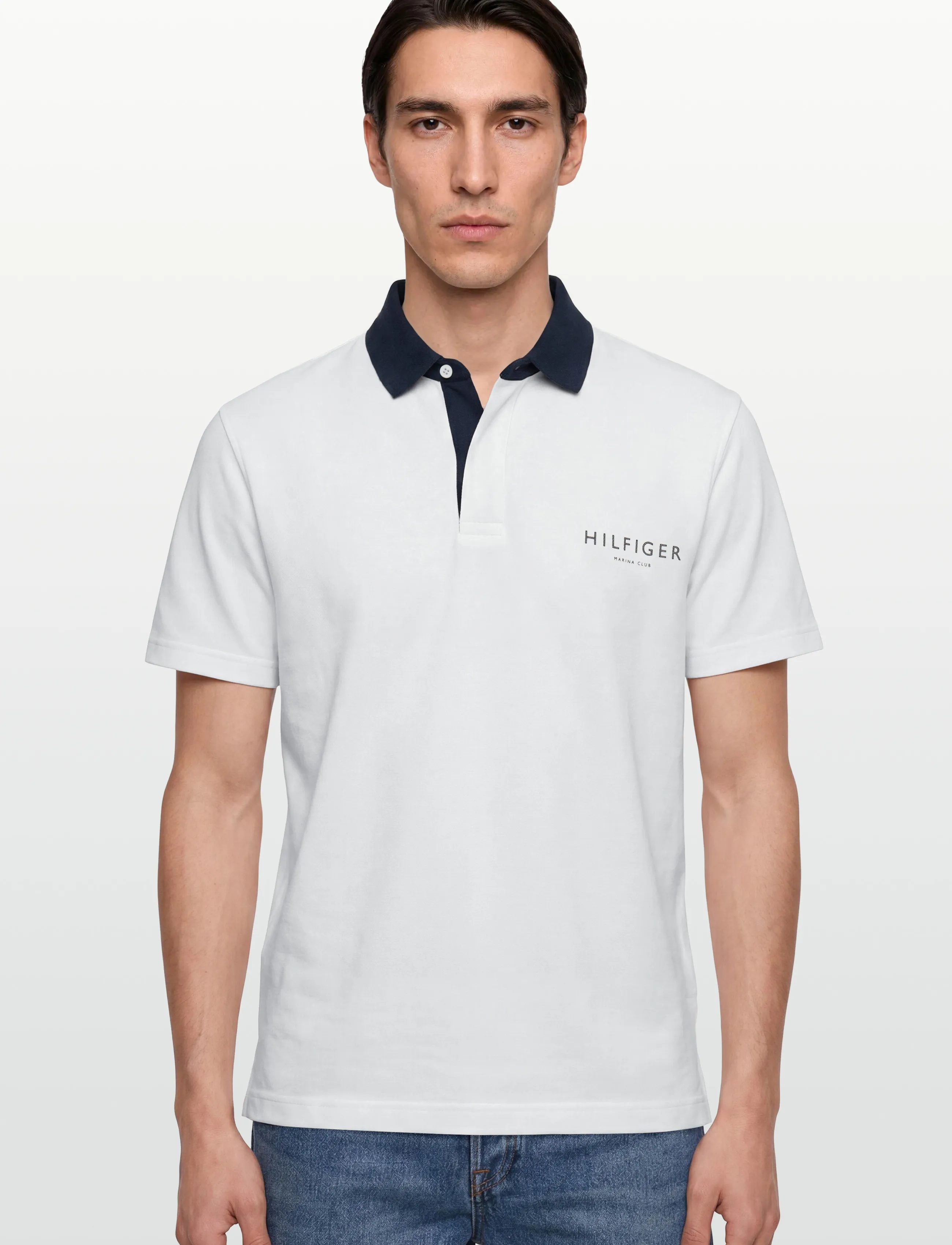 Tommy Hilfiger - ATH CLASSIC FIT RUGBY POLO - kortærmede poloer - white - 3