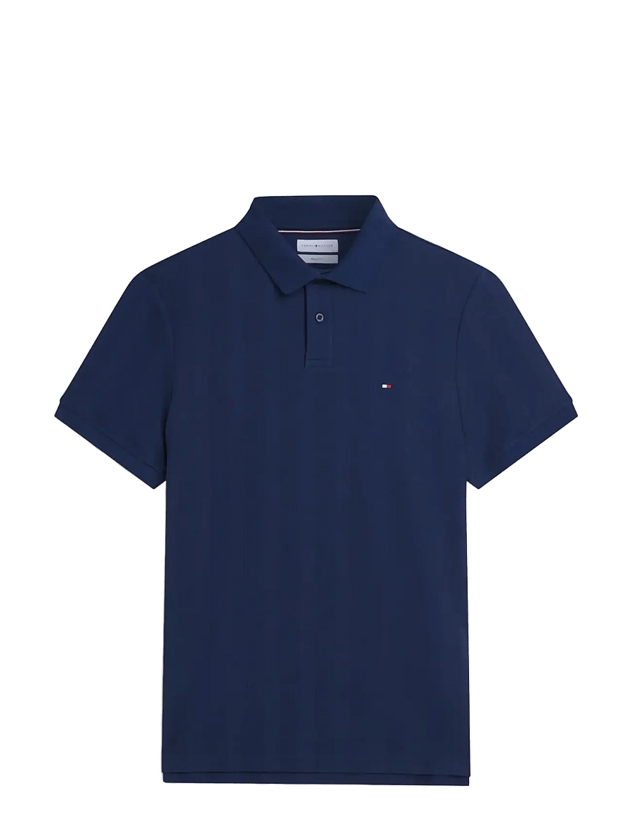 Tommy Hilfiger - VERTICAL TONAL STRIPE REG POLO - lühikeste varrukatega polod - carbon navy - 1