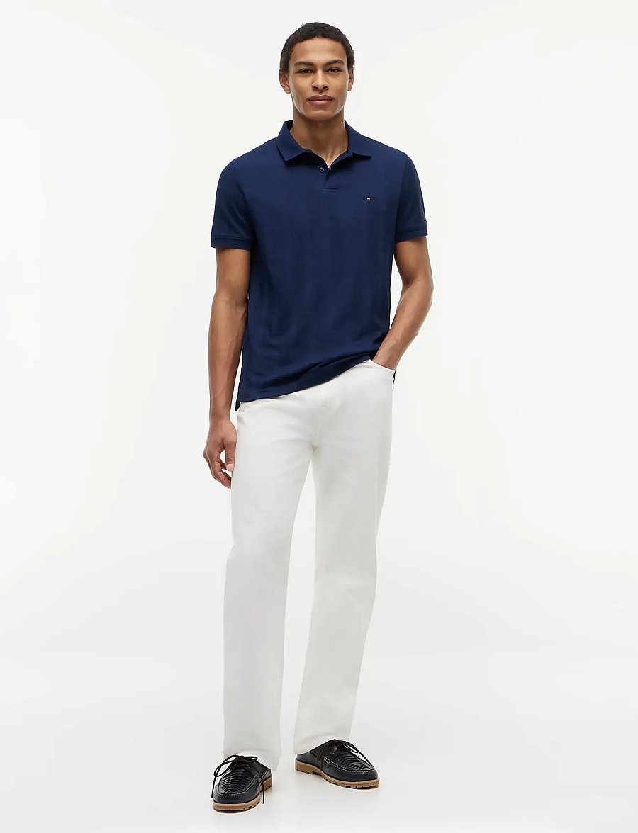 Tommy Hilfiger - VERTICAL TONAL STRIPE REG POLO - lühikeste varrukatega polod - carbon navy - 4