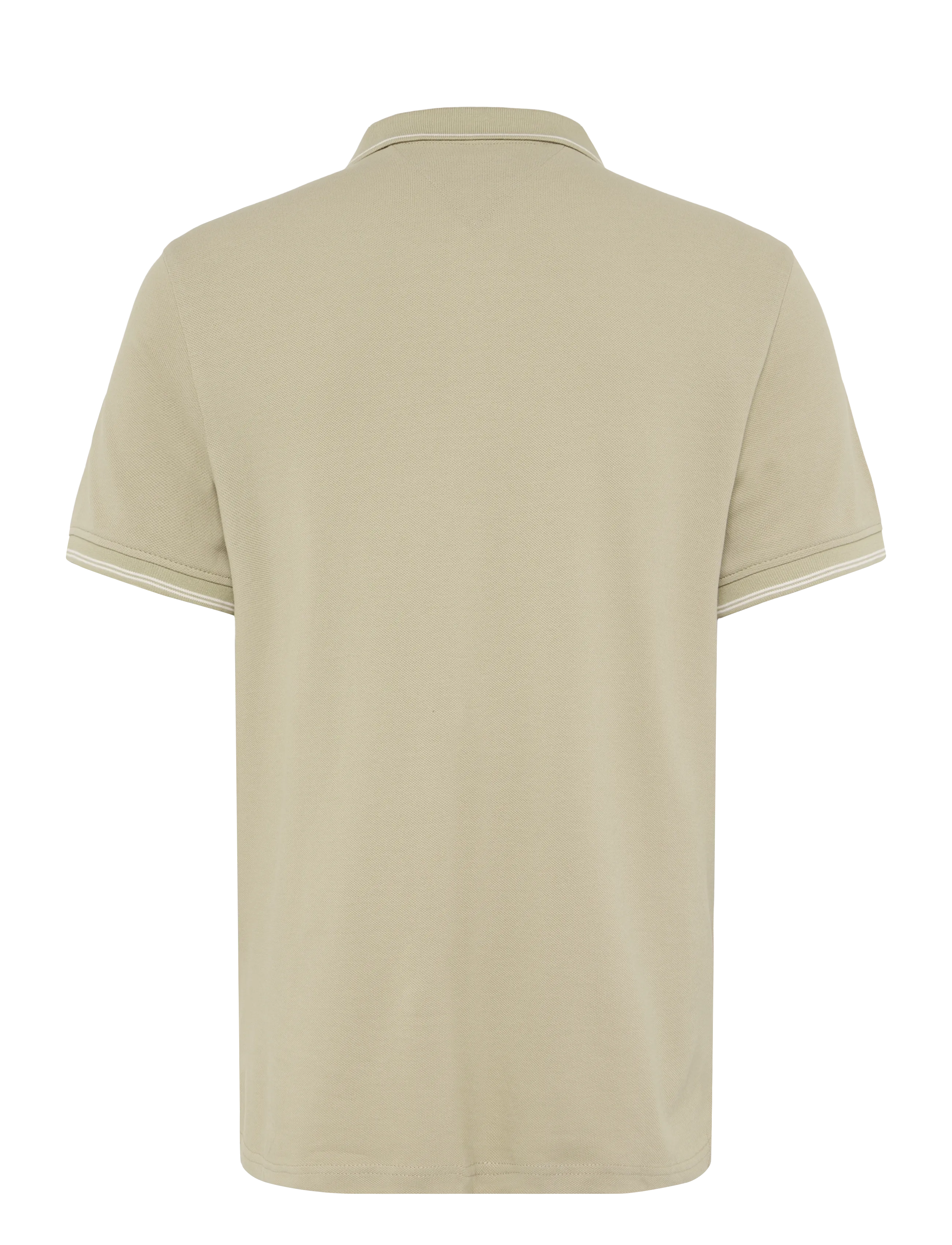 Tommy Hilfiger - STRIPE UNDERCLLR PIQUE REG POLO - kurzärmelig - batique khaki - 1