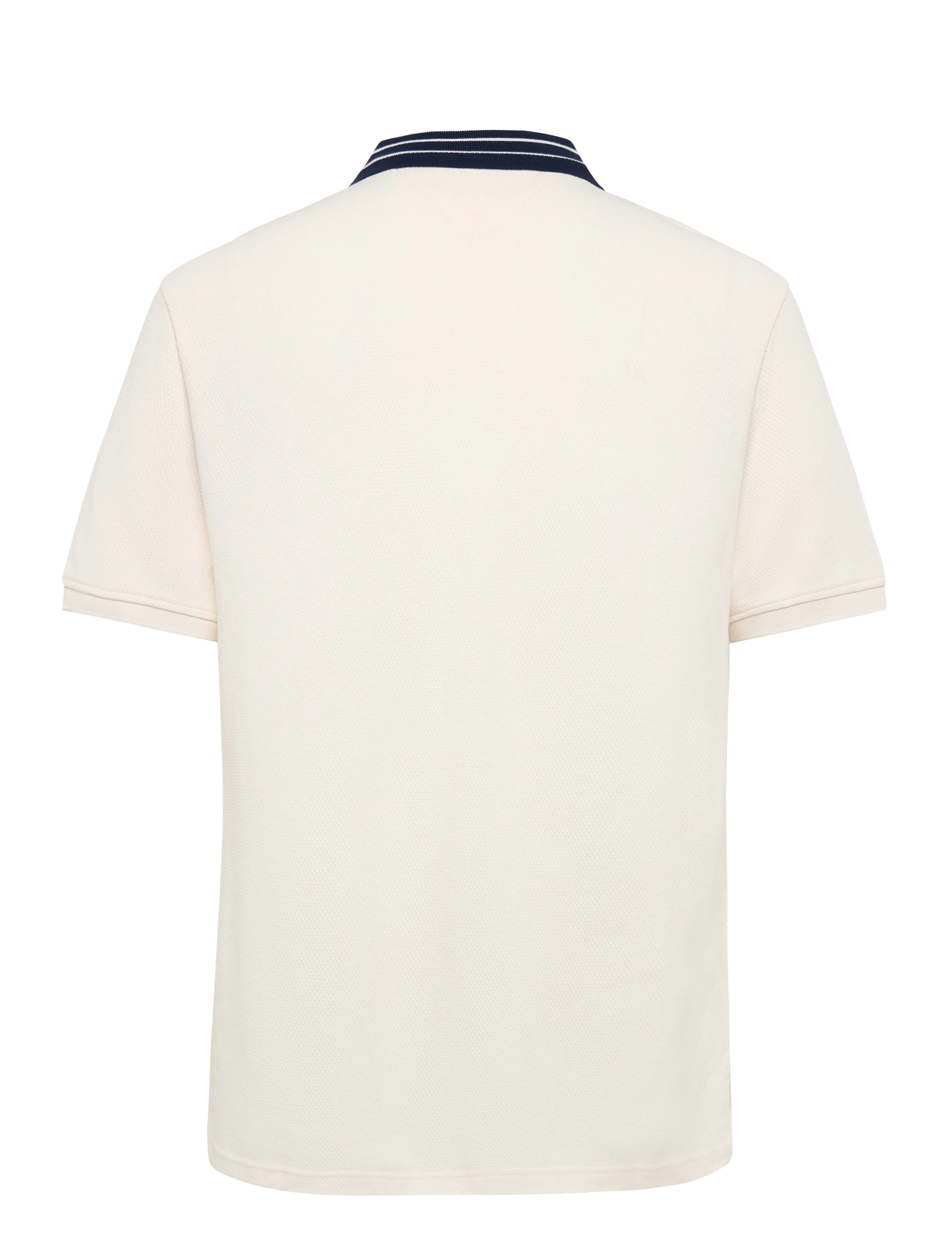 Tommy Hilfiger - ZIP PLACKET CLASSIC - langärmlige strick-polohemden - ivory petal - 2