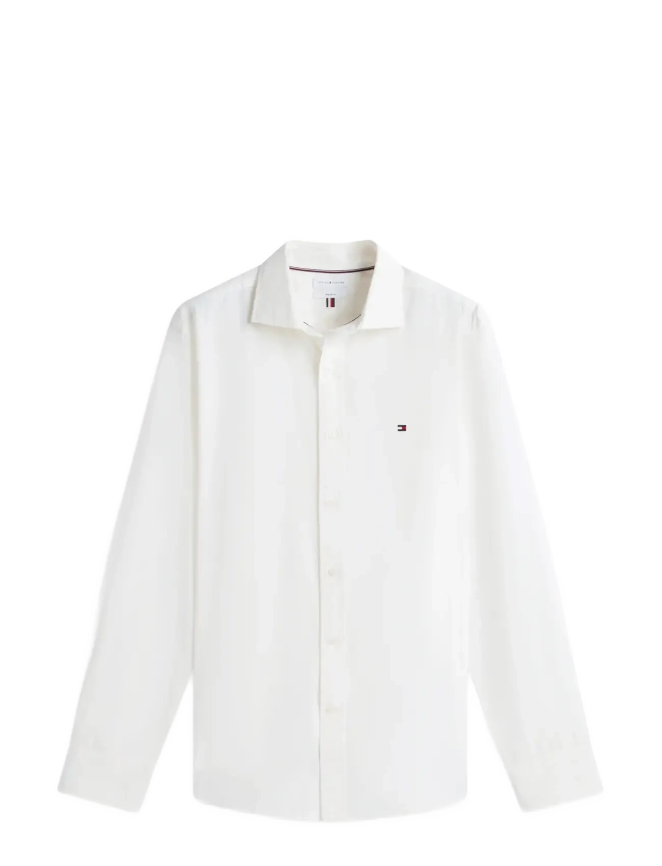 TOMMY HILFIGER Gmd Poplin Semi Spread Rf Sht Weiß - M - Herren