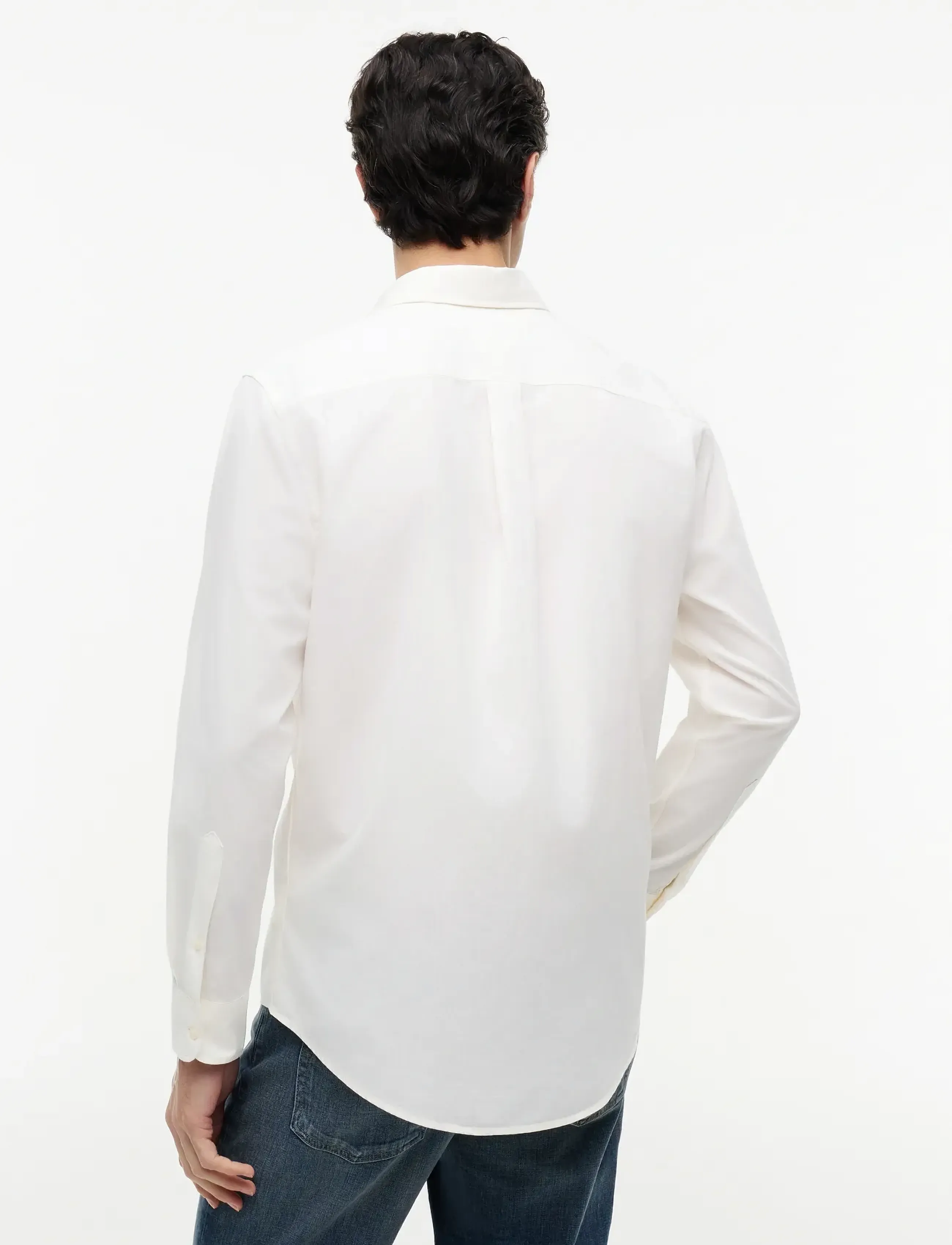 Tommy Hilfiger - GMD POPLIN SEMI SPREAD RF SHT - casual skjortor - white - 2