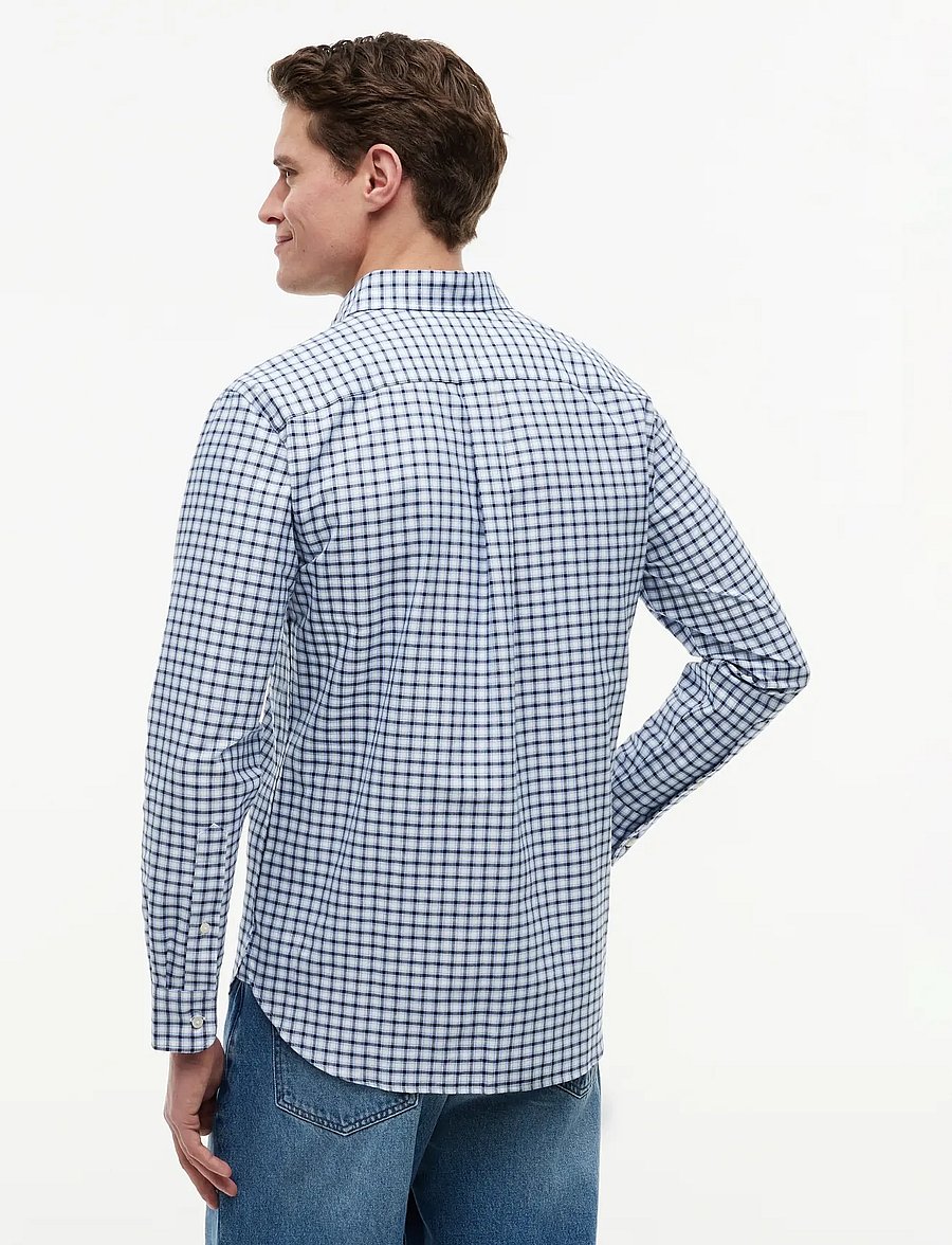 Tommy Hilfiger - HERITAGE OXFORD SMALL CHECK SHT - oxfordi särgid - blue spell check - 2