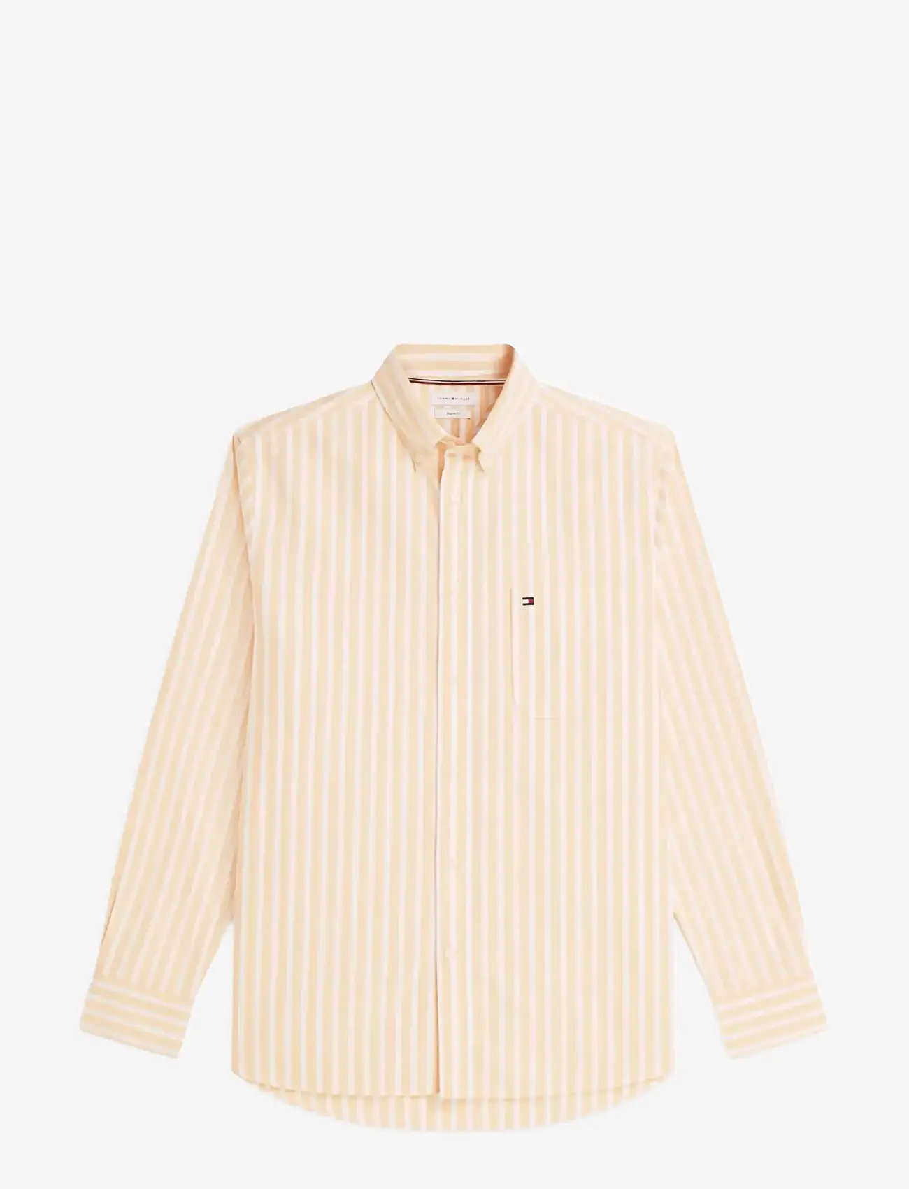 Tommy Hilfiger - HERITAGE OXFORD SEASONAL STP - dryžuoti marškiniai - orange flash   stripe - 1
