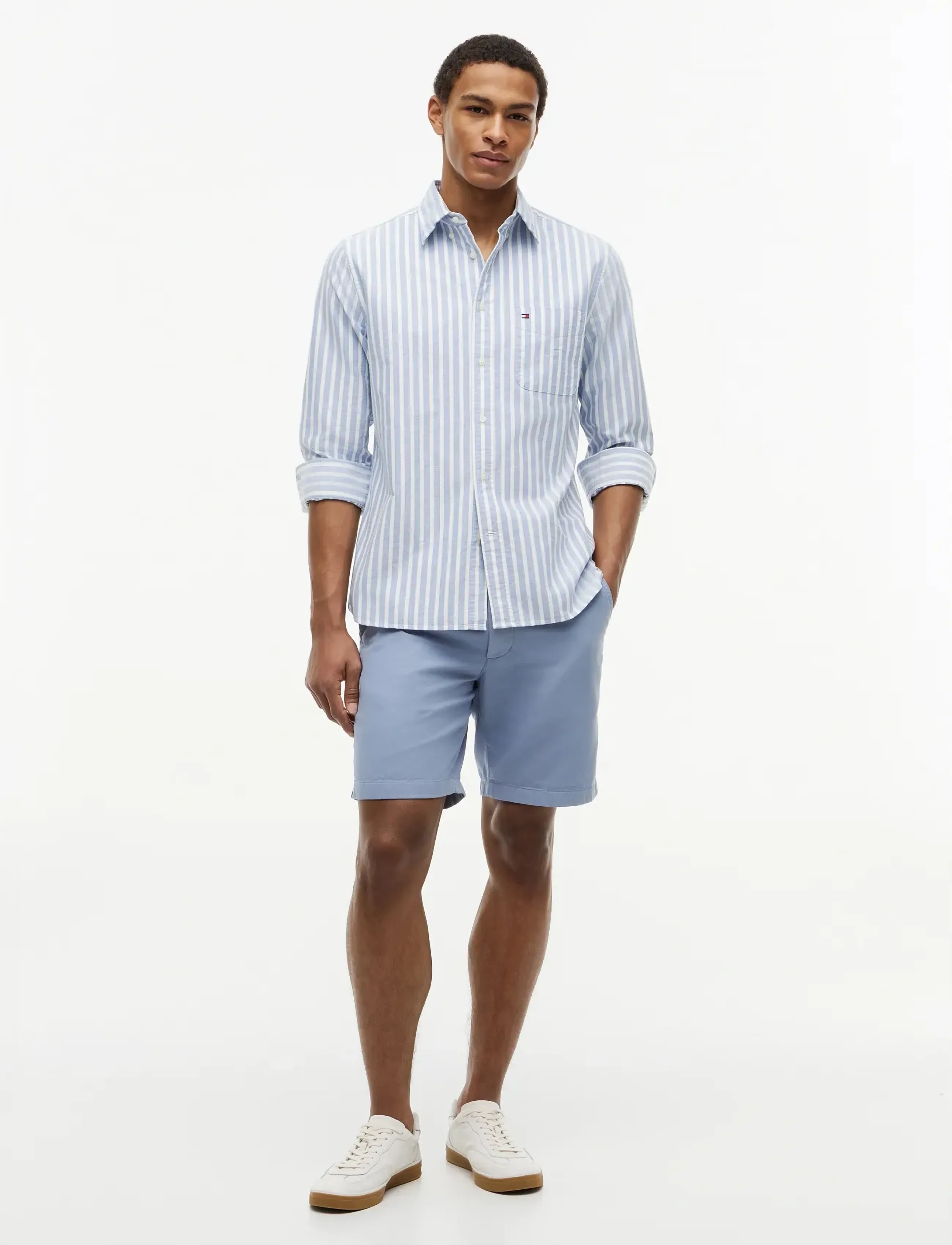 Tommy Hilfiger - HERITAGE OXFORD SEASONAL STP - stribede skjorter - regal blue   stripe - 4