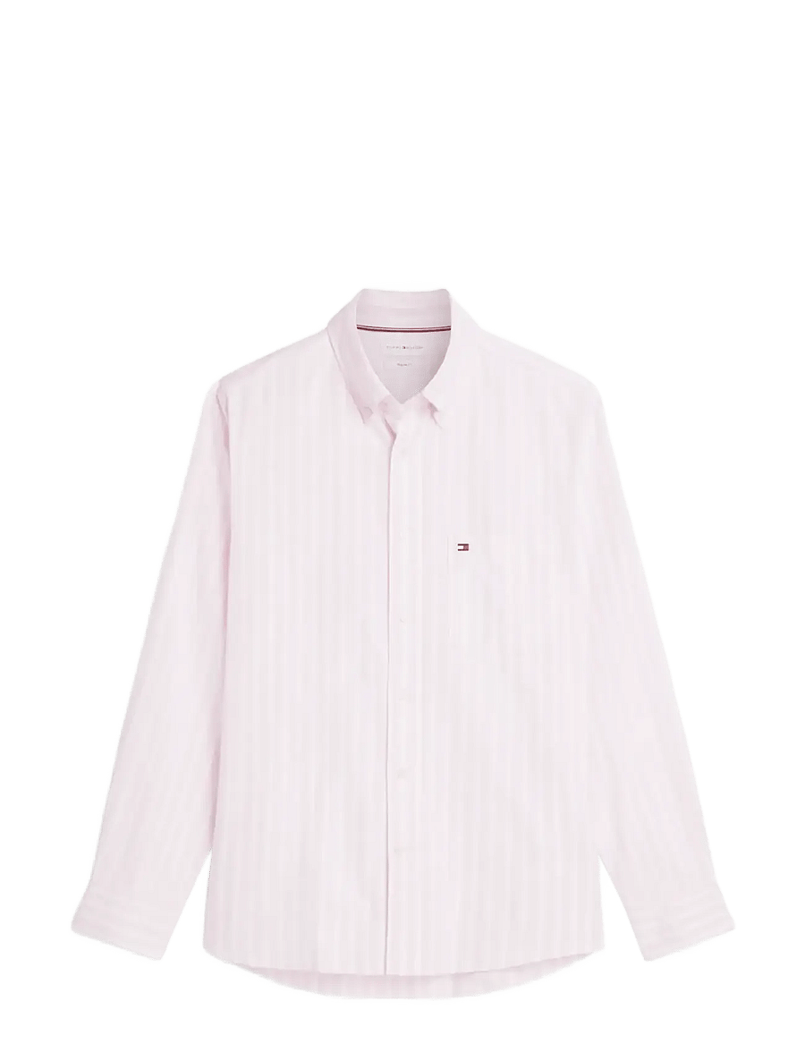 Tommy Hilfiger - HERITAGE OXFORD SEASONAL STP - chemises à rayures - rose petal stripe - 1
