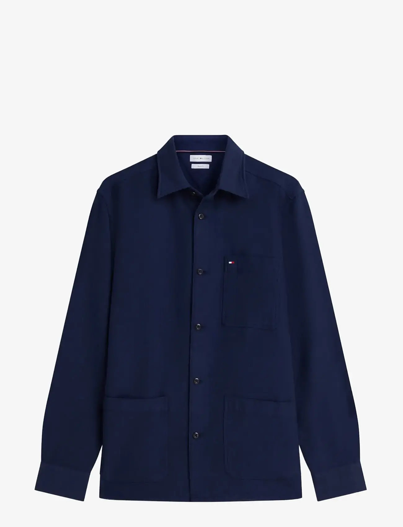 Tommy Hilfiger - OVERSHRT CO LYOCELL STRUCTUR - osta olukorra järgi - carbon navy - 1