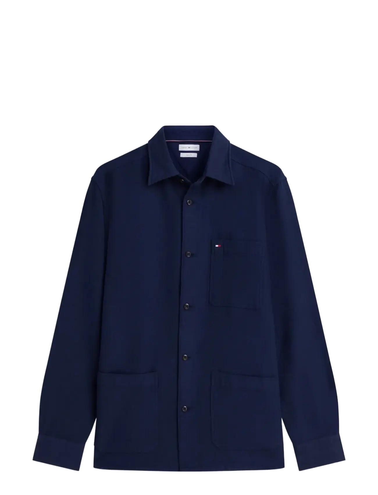 Tommy Hilfiger - OVERSHRT CO LYOCELL STRUCTUR - shoppa efter tillfälle - carbon navy - 1