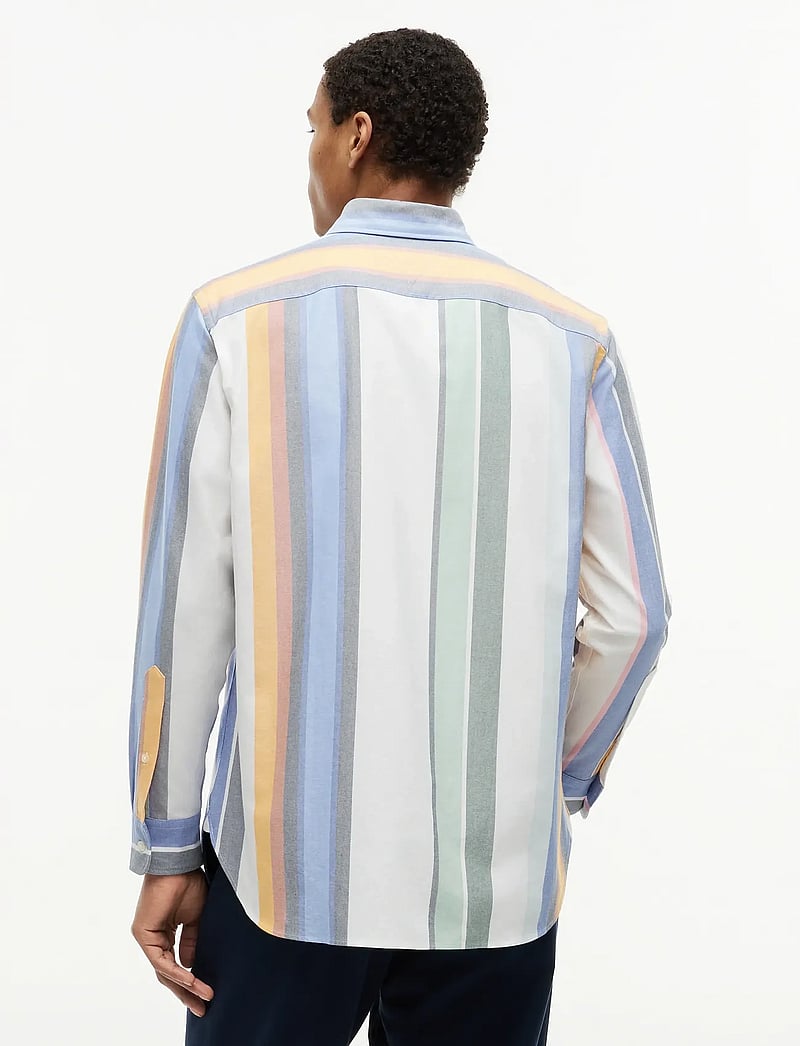 Tommy Hilfiger - HERITAGE OXFORD MULTI STP - stribede skjorter - white stripe - 2