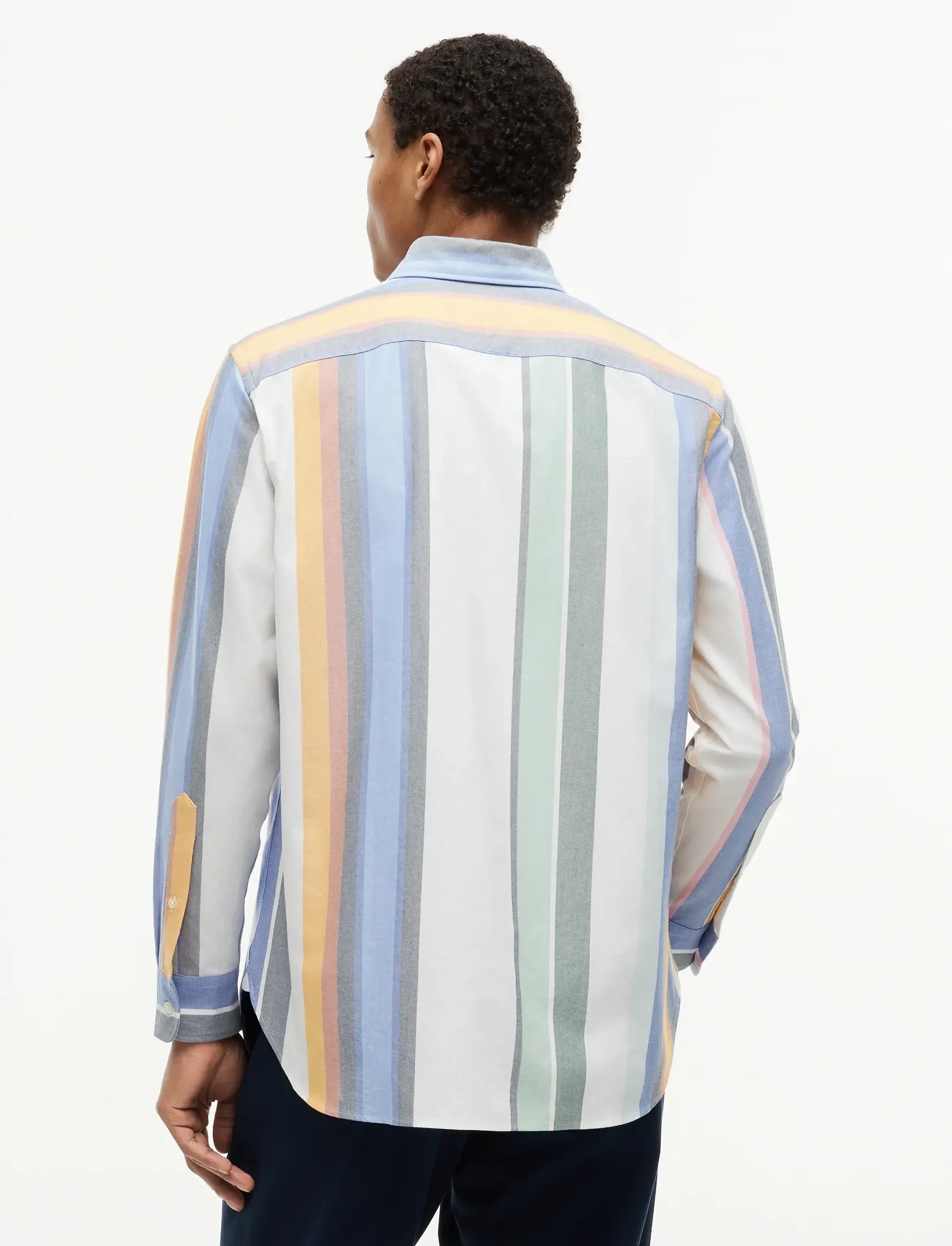 Tommy Hilfiger - HERITAGE OXFORD MULTI STP - randiga skjortor - white   stripe - 2