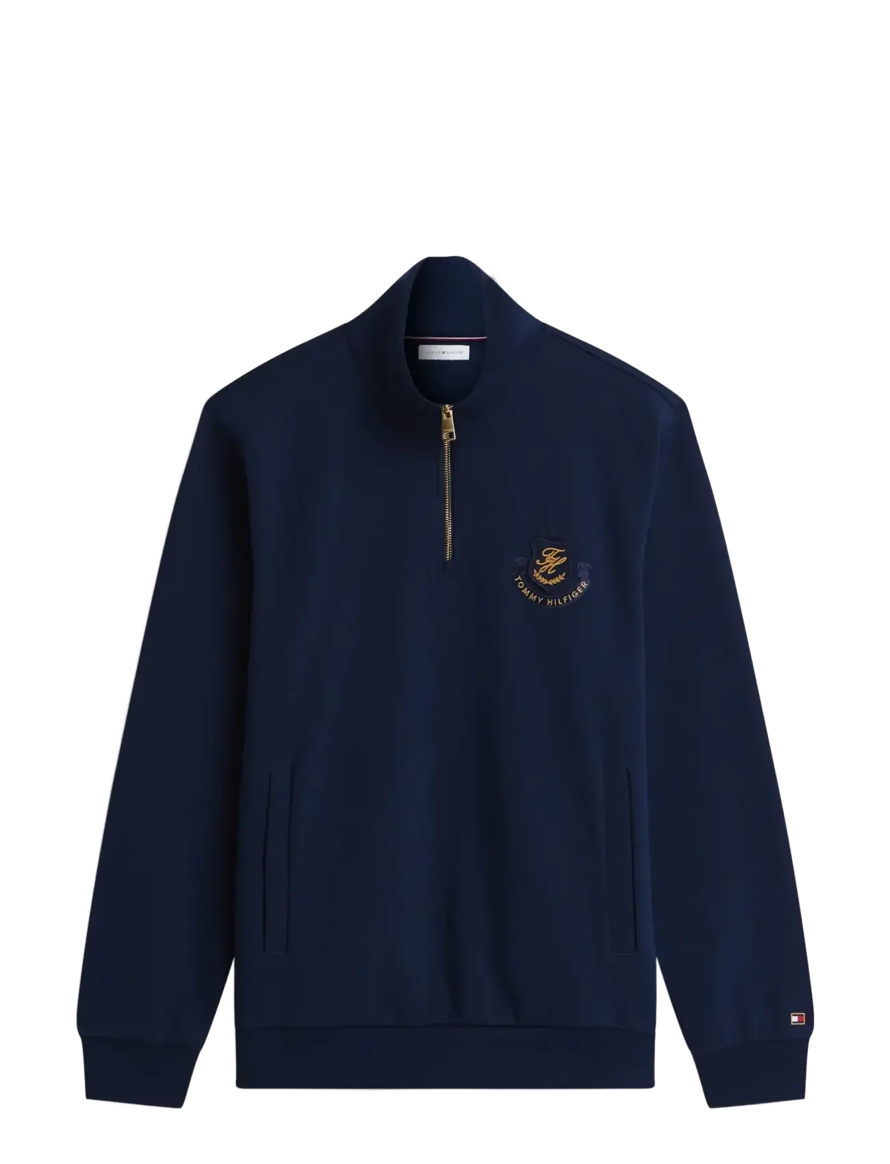 Tommy Hilfiger - DIWALI SCRIPT LOGO 1/4 ZIP - night sky - 1