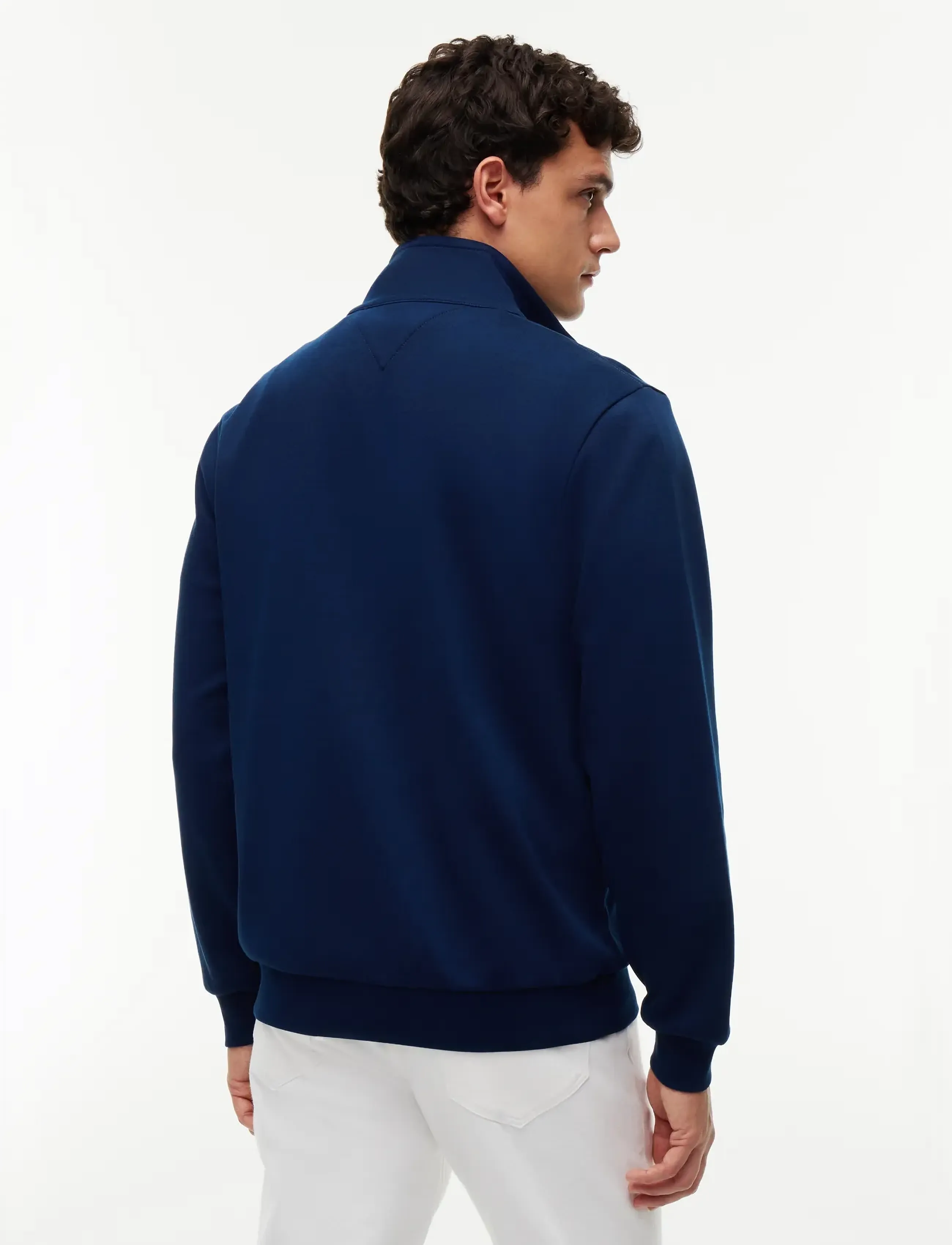 Tommy Hilfiger - DIWALI SCRIPT LOGO 1/4 ZIP - night sky - 2