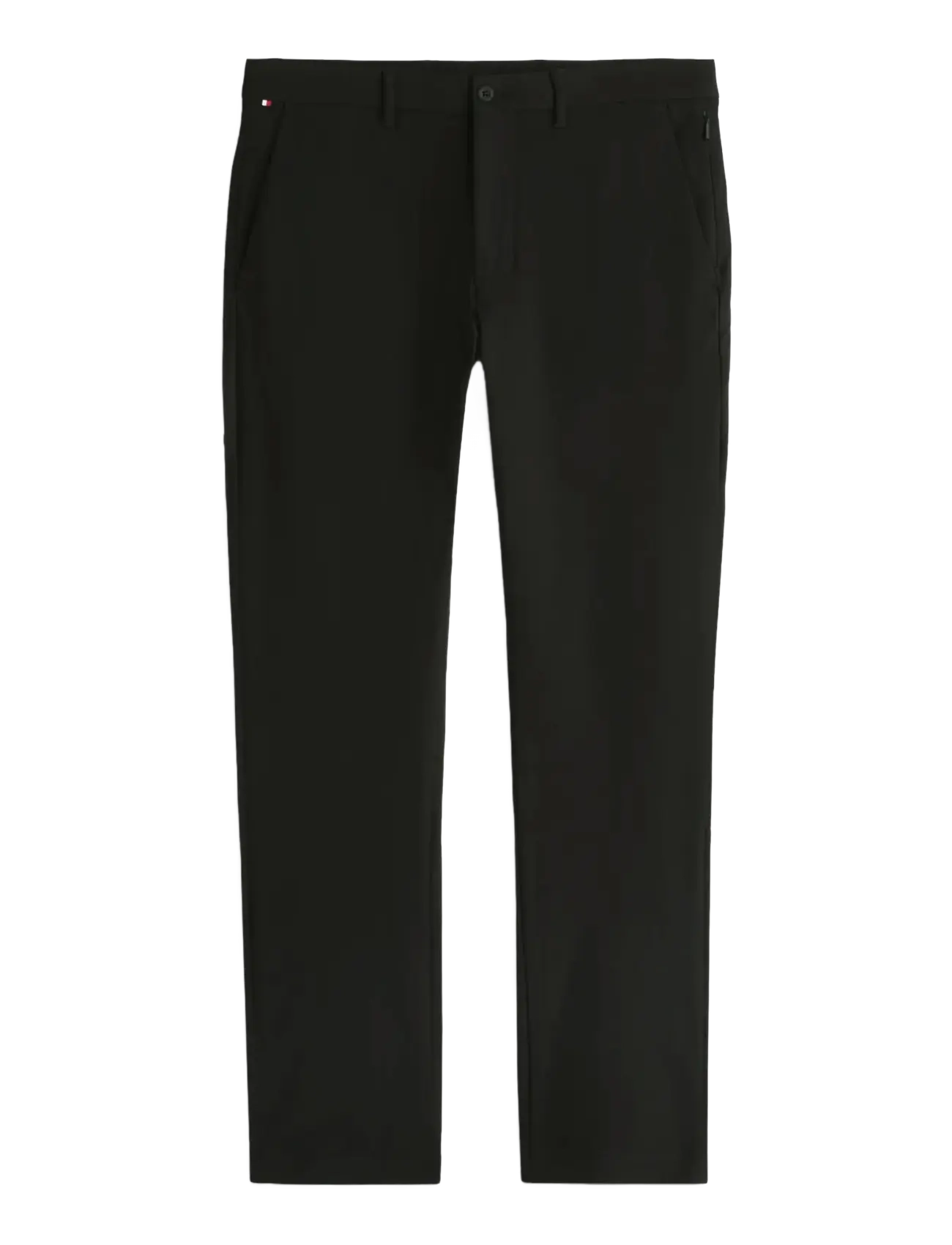Tommy Hilfiger DENTON KNIT TECH CHINO - Chinos - BLACK / black