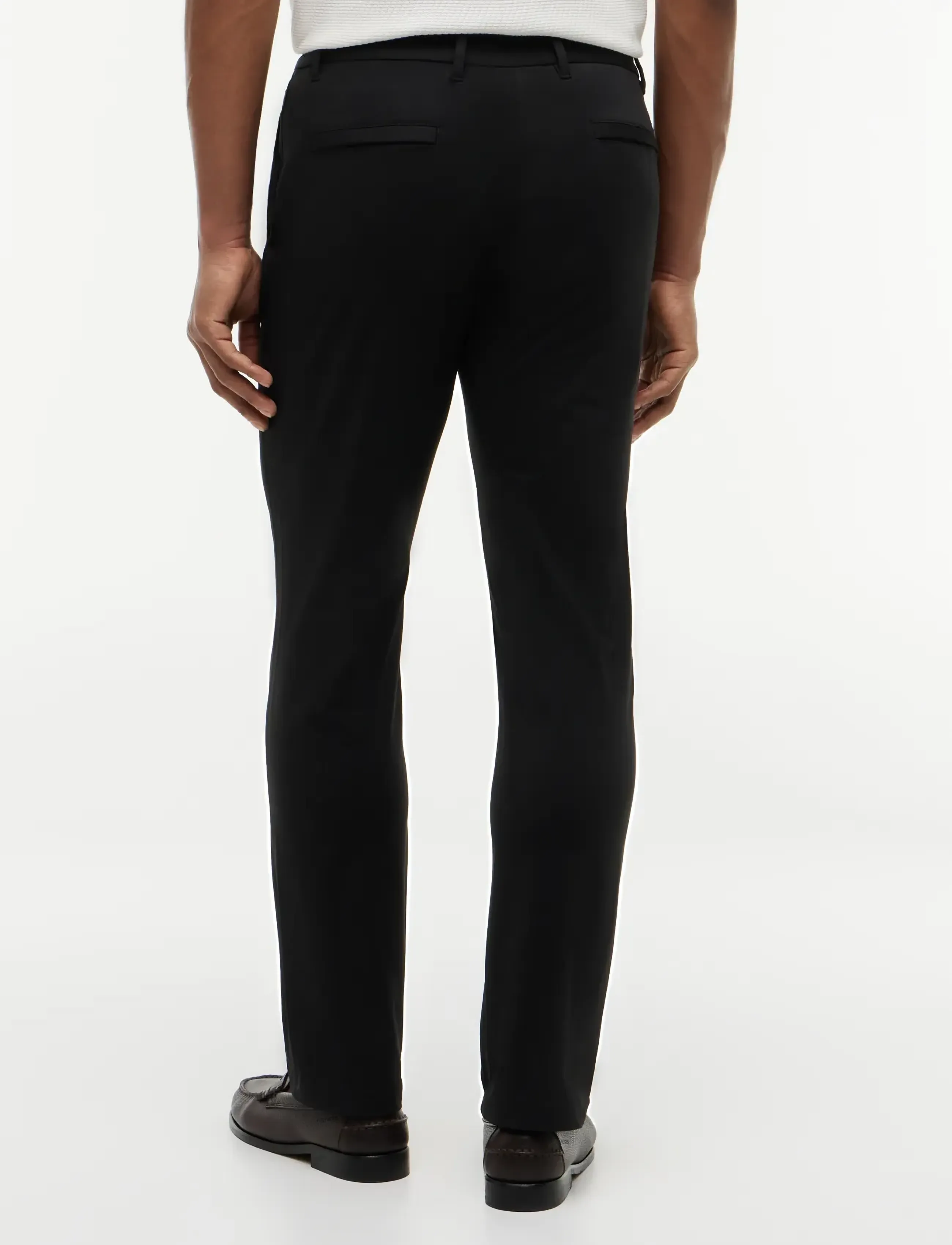 Tommy Hilfiger - DENTON KNIT TECH CHINO - byxor & jeans - black - 2