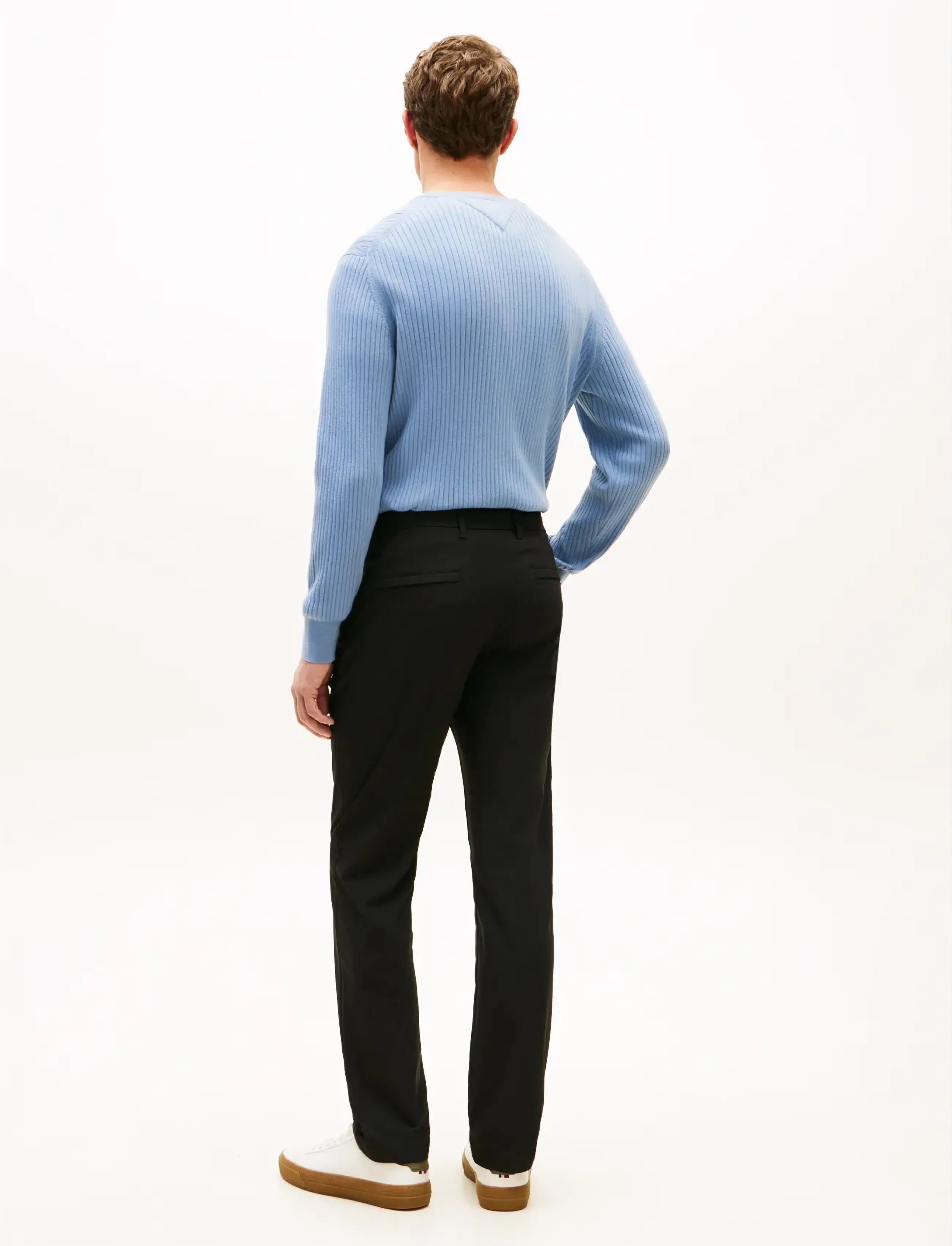 Tommy Hilfiger - DENTON KNIT TECH CHINO - chinos - black - 2