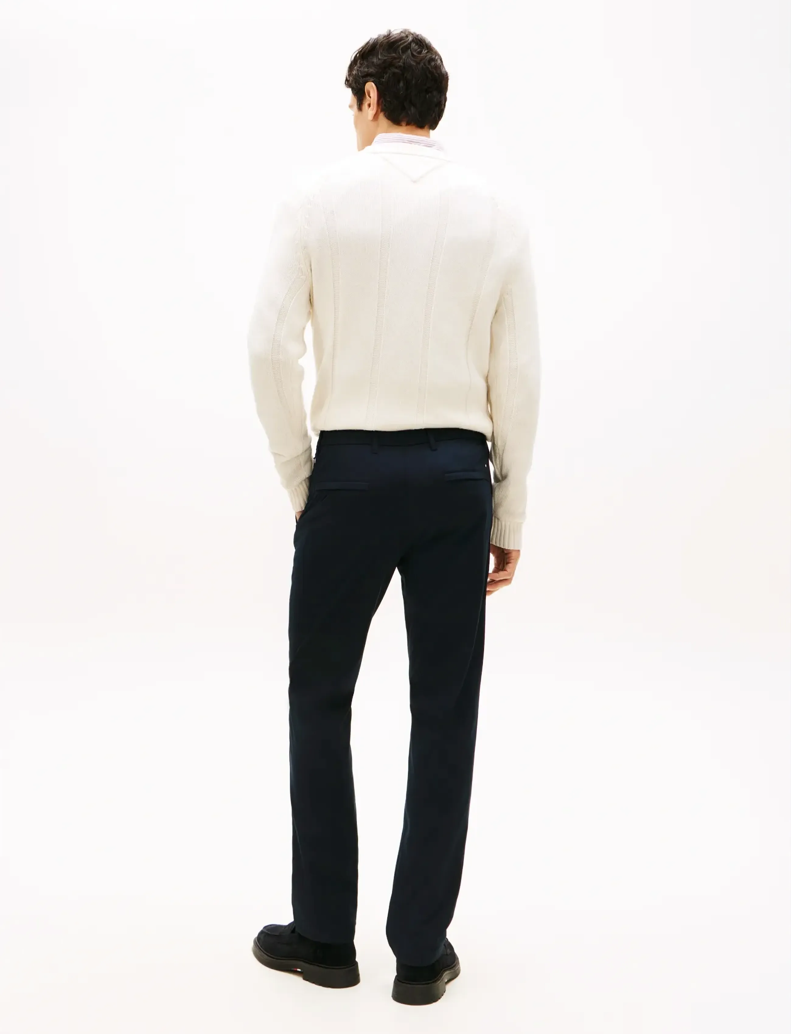 Tommy Hilfiger - DENTON KNIT TECH CHINO - chinos - desert sky - 2