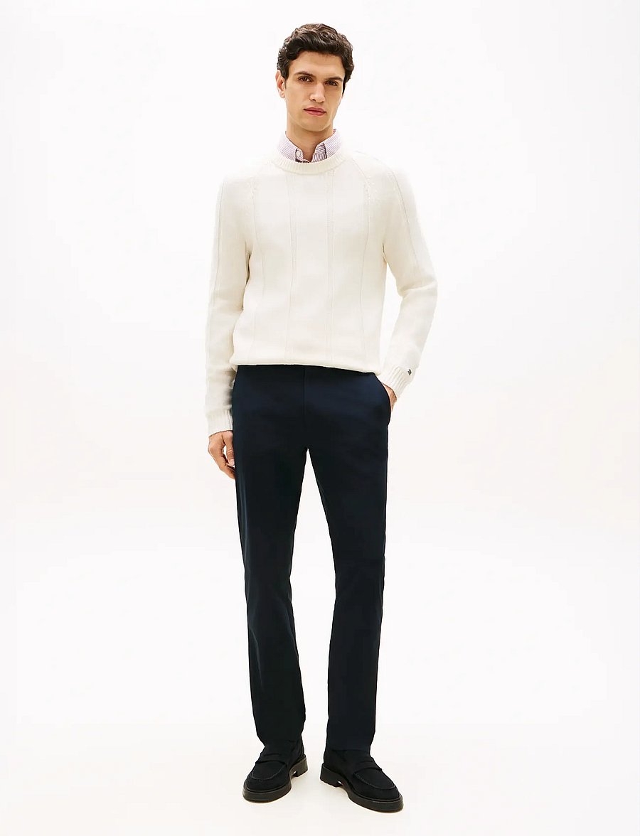 Tommy Hilfiger - DENTON KNIT TECH CHINO - chinos - desert sky - 3