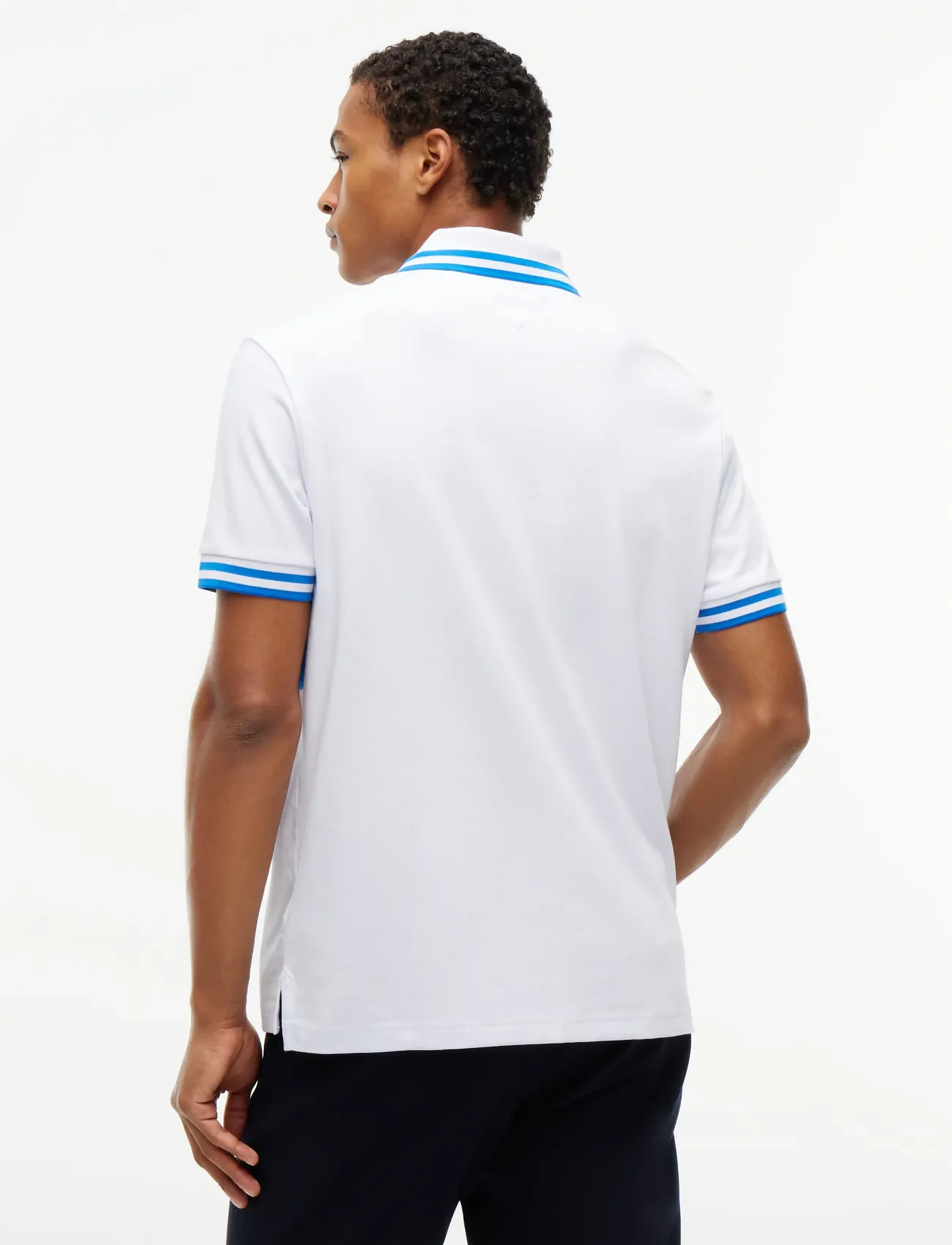 TOMMY HILFIGER Ath Chest Branding Reg Polo pikéer herr – bild 2