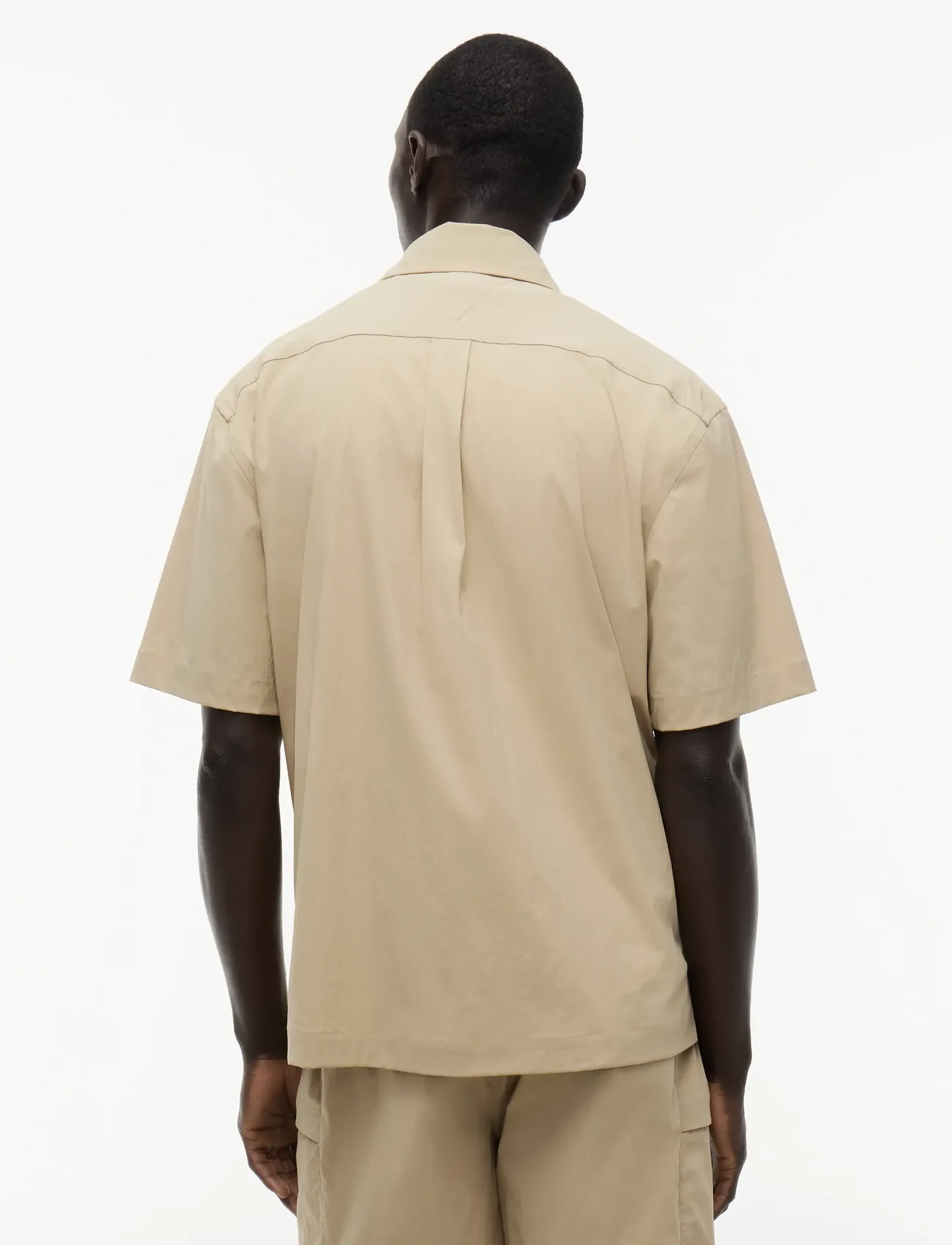 TOMMY HILFIGER Utility Snap S/S Shirt kortärmade skjortor herr – bild 4