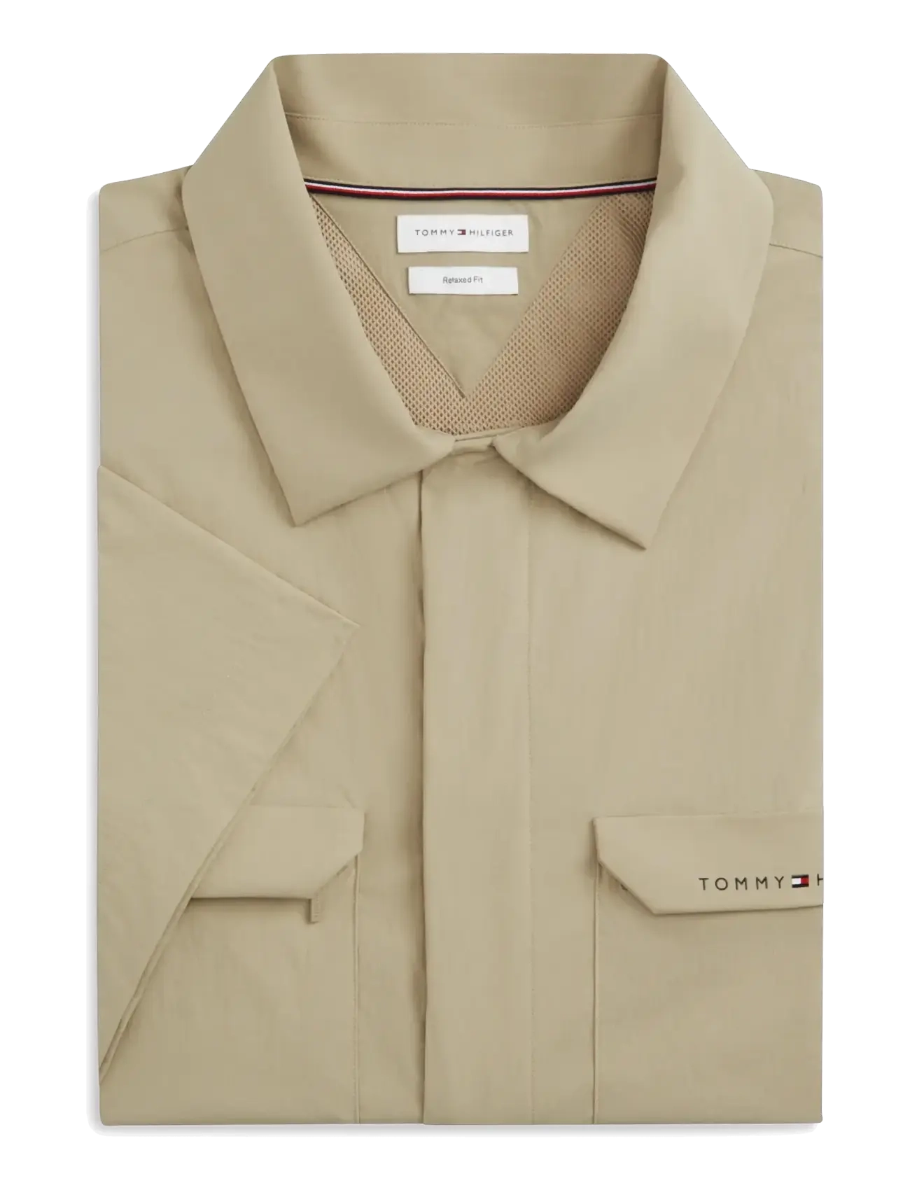 Tommy Hilfiger - UTILITY SNAP S/S SHIRT - kurzarmhemden - batique khaki - 3