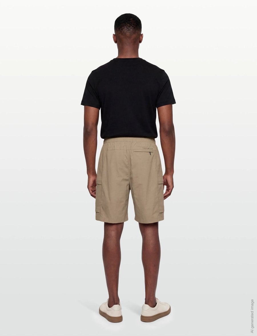 Tommy Hilfiger - UTILITY SHORTS - outdoorshorts - batique khaki - 4