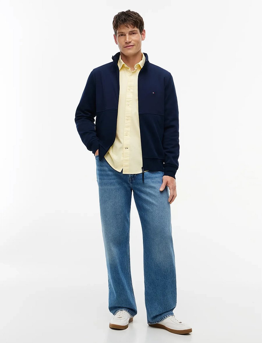 Tommy Hilfiger - PERFORMANCE GRAPHIC ZIP THROUGH - sügisjoped - carbon navy - 4