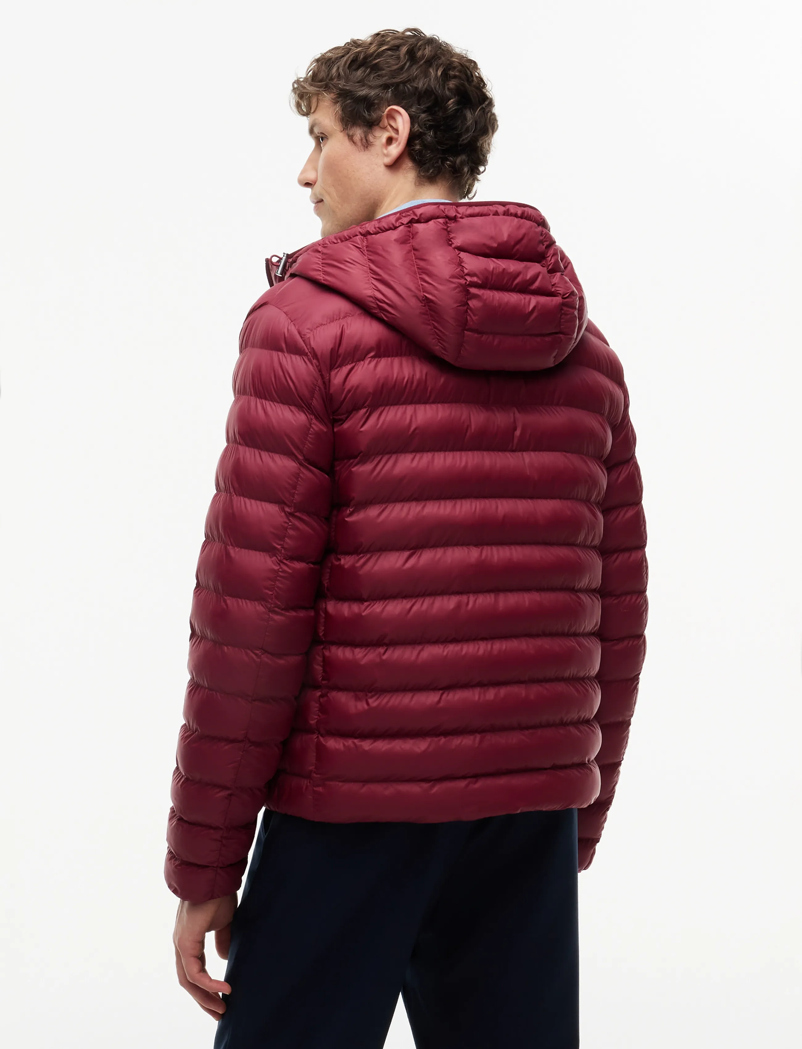 Tommy Hilfiger - PACKABLE RECYCLED HOODED JACKET - dunjakker - burgundy - 2