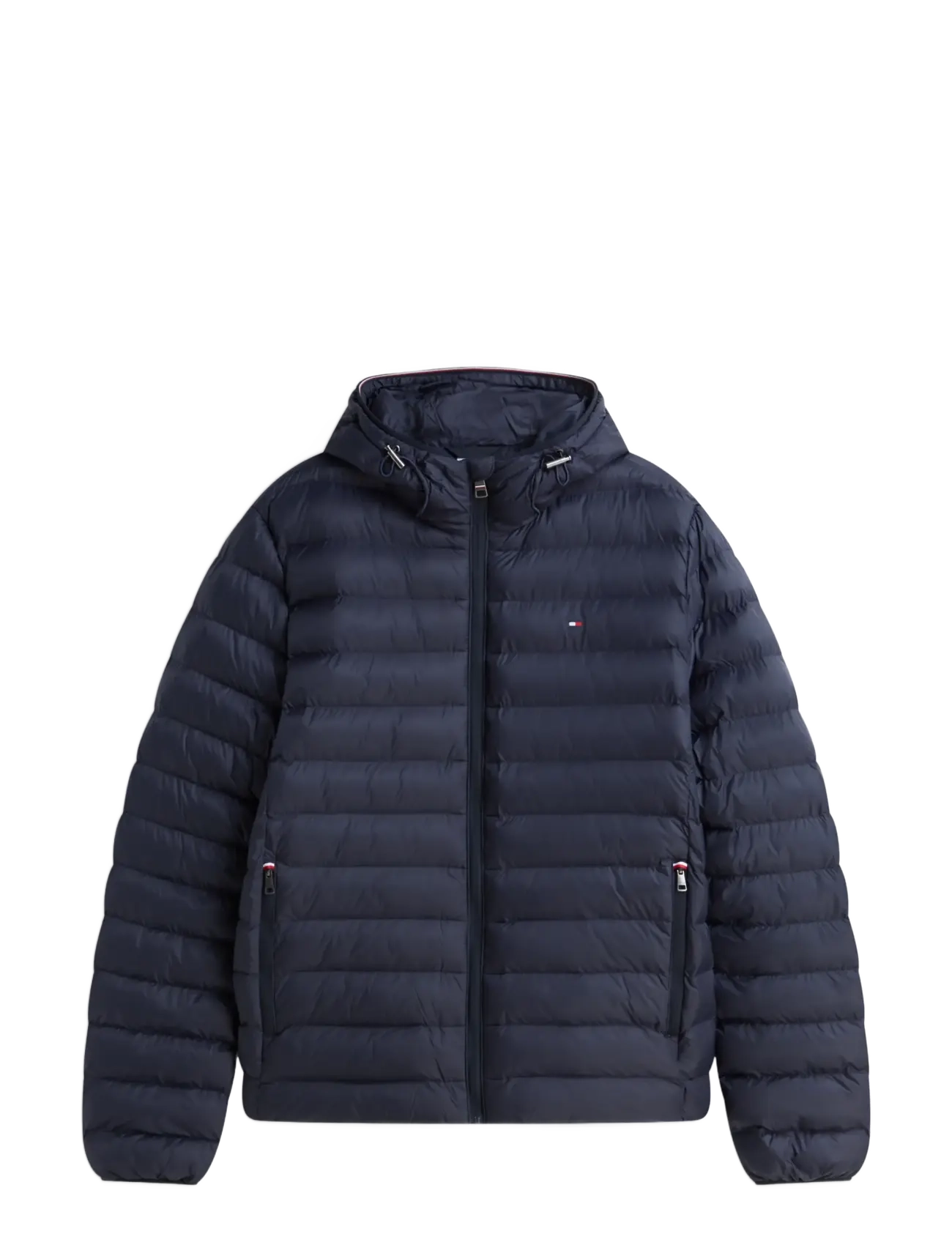 Tommy Hilfiger - PACKABLE RECYCLED HOODED JACKET - navy blue - 1