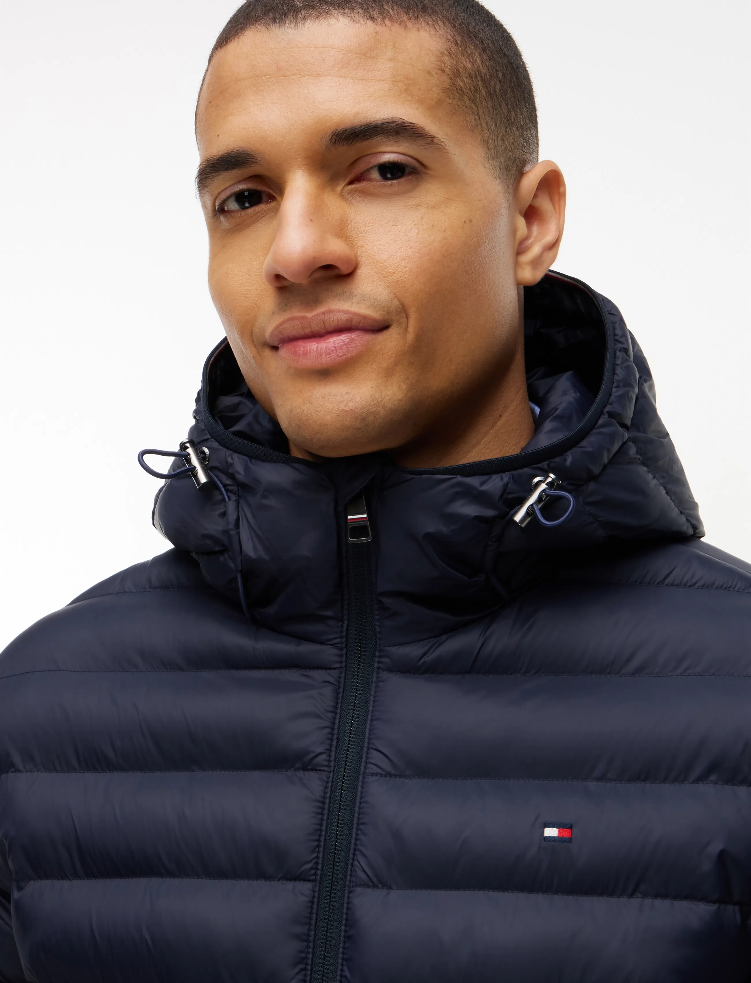 Tommy Hilfiger - PACKABLE RECYCLED HOODED JACKET - navy blue - 3
