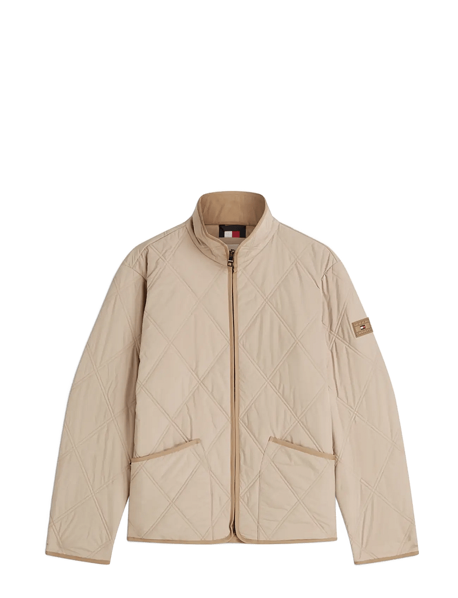 Tommy Hilfiger - DIAMOND QUILT JACKET - batique khaki - 1