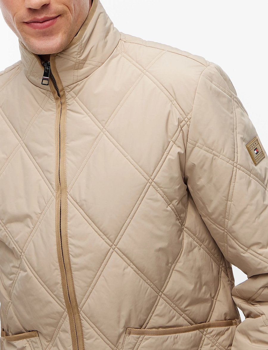 Tommy Hilfiger - DIAMOND QUILT JACKET - batique khaki - 5