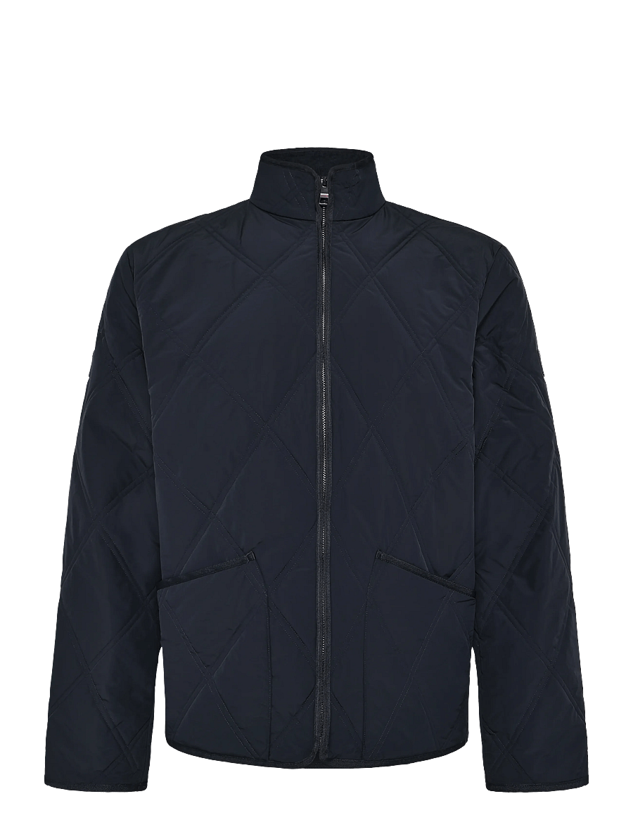 Tommy Hilfiger - DIAMOND QUILT JACKET - frühlingsjacken - desert sky - 1