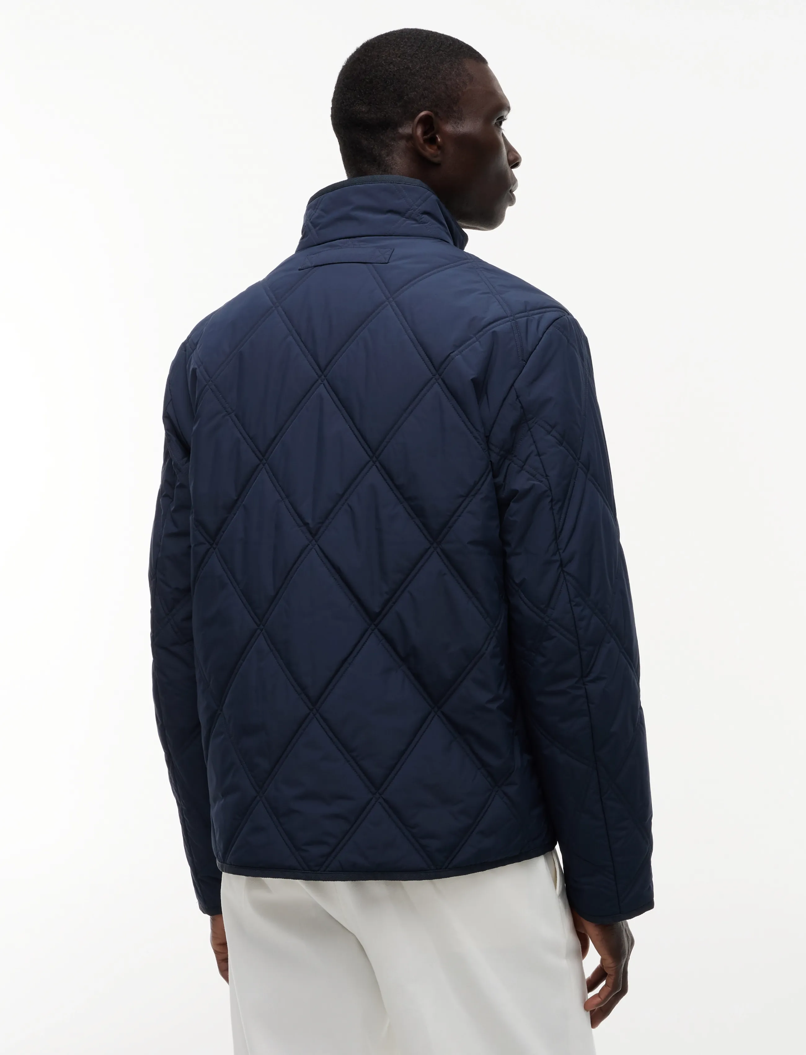 Tommy Hilfiger - DIAMOND QUILT JACKET - frühlingsjacken - desert sky - 3