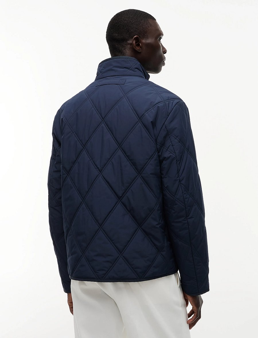 Tommy Hilfiger - DIAMOND QUILT JACKET - frühlingsjacken - desert sky - 3