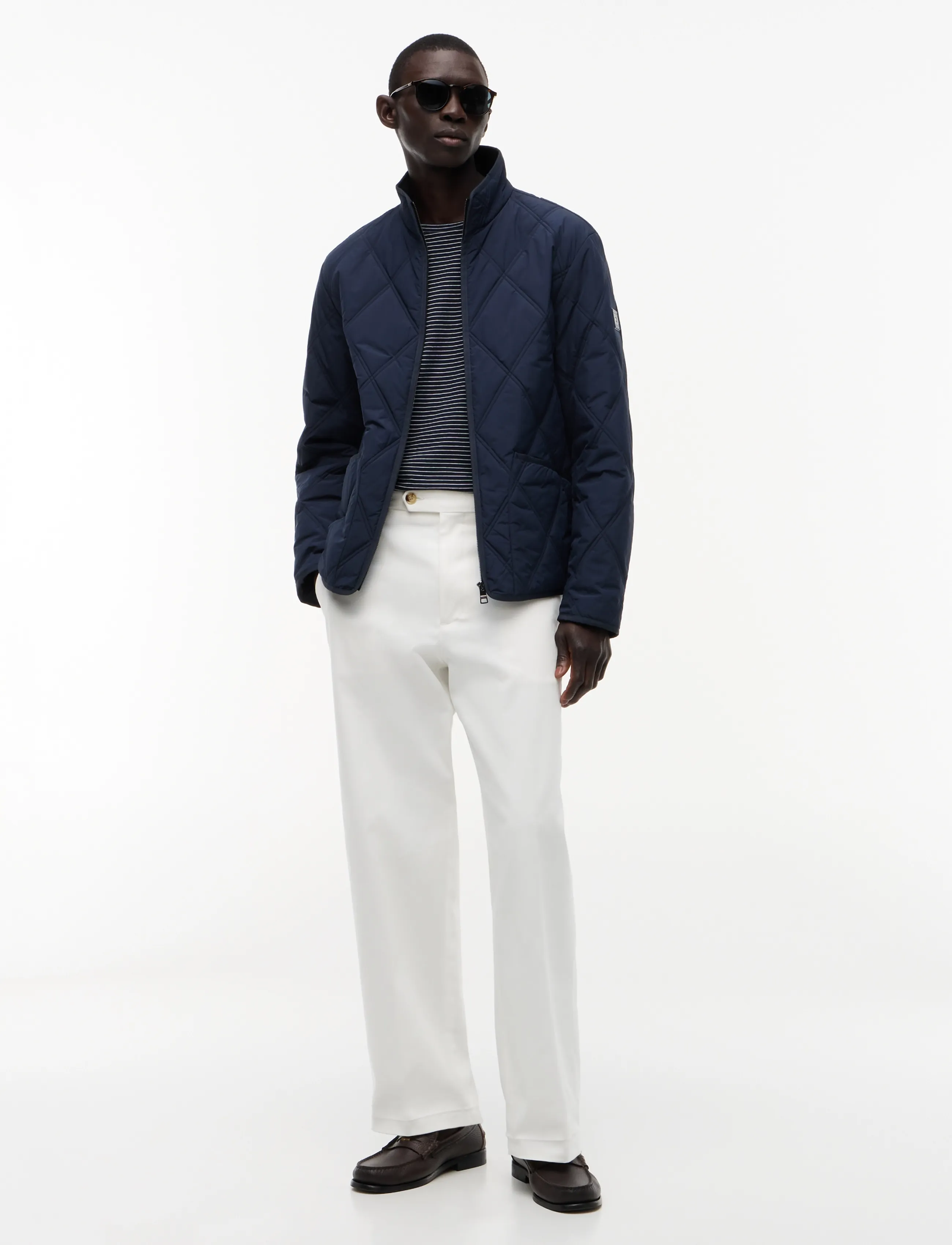 Tommy Hilfiger - DIAMOND QUILT JACKET - frühlingsjacken - desert sky - 5