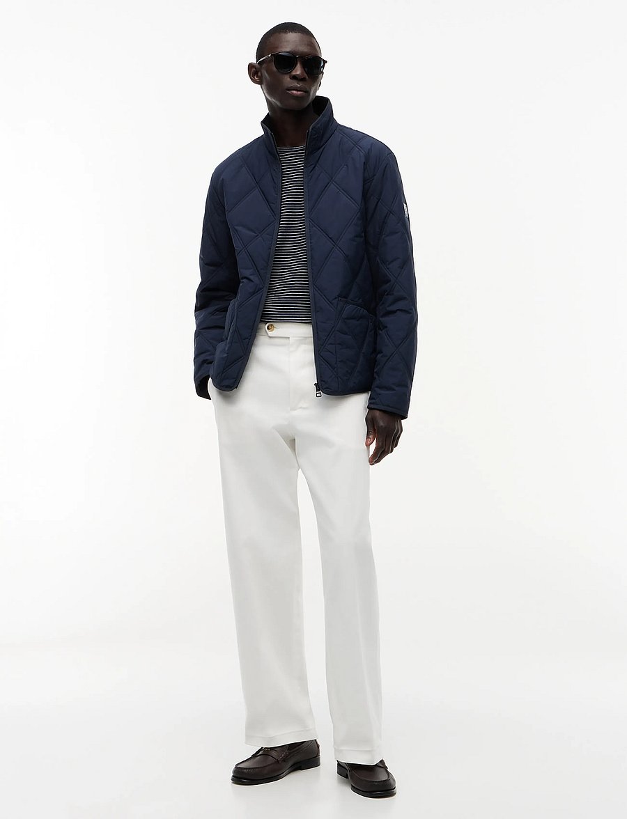 Tommy Hilfiger - DIAMOND QUILT JACKET - frühlingsjacken - desert sky - 5