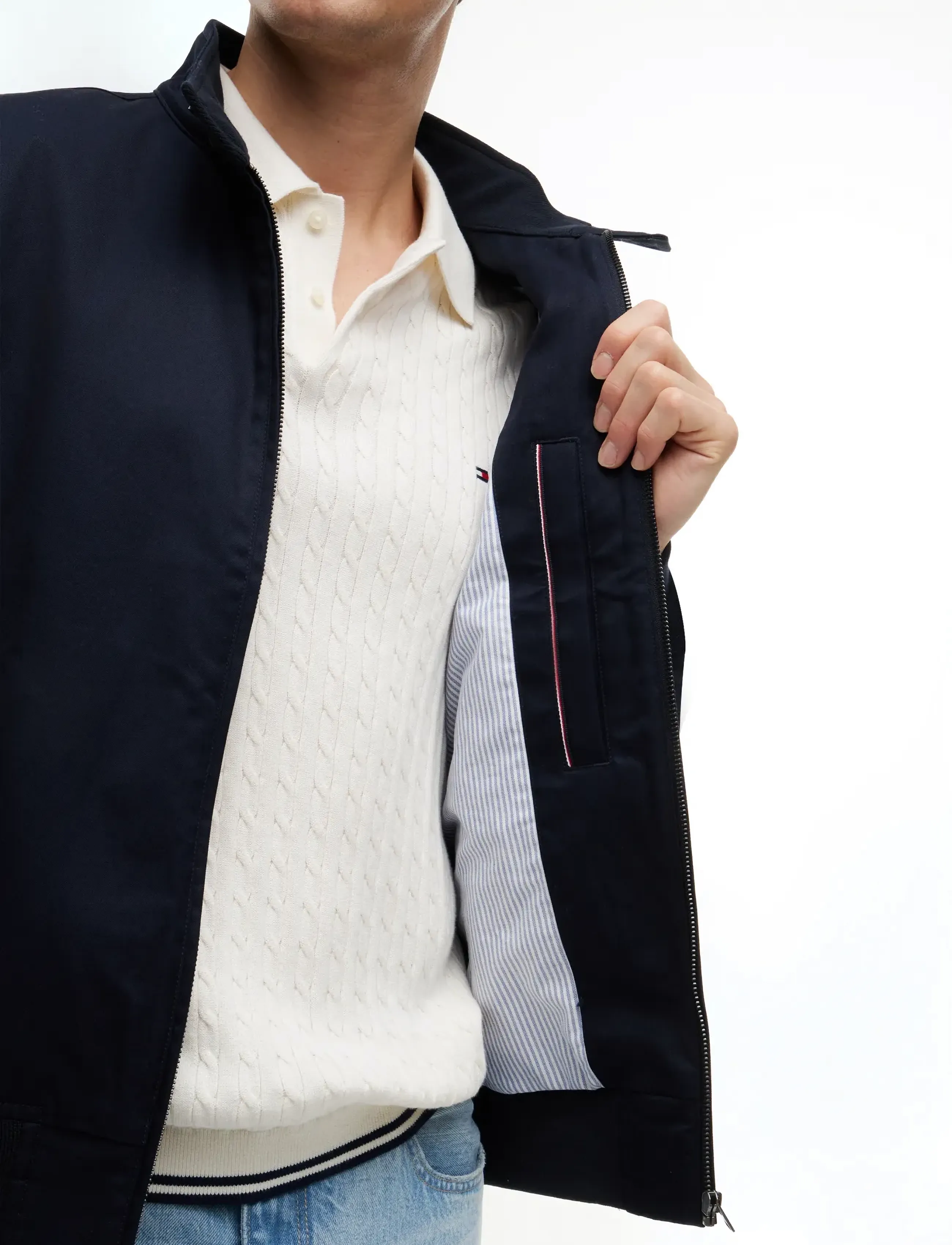 Tommy Hilfiger - CLASSIC HARRINGTON - herbstjacken - desert sky - 3