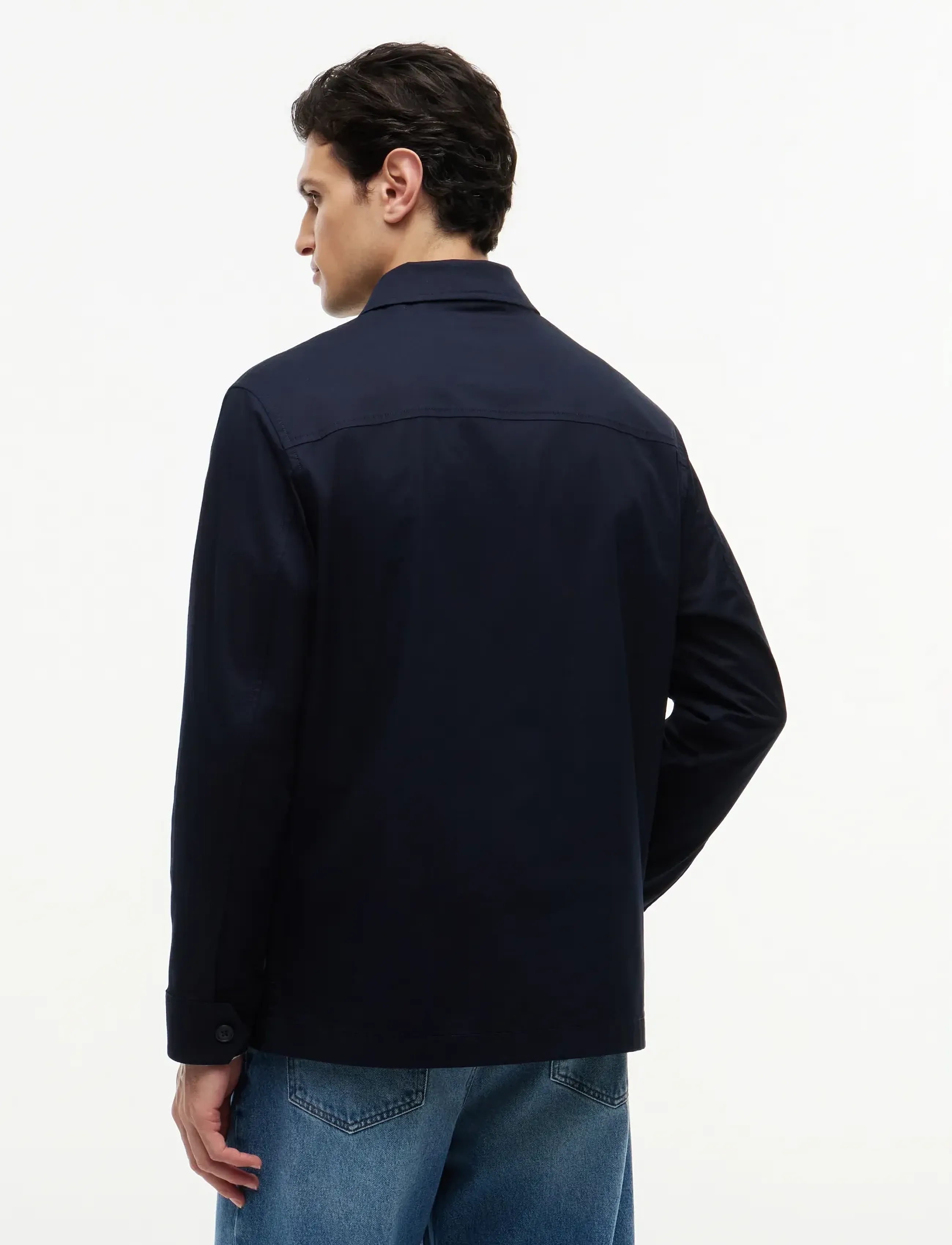 Tommy Hilfiger - COTTON BLEND SHIRT JACKET - shoppa efter tillfälle - desert sky - 2