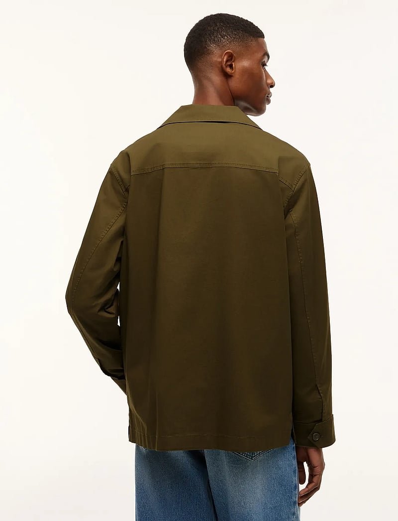 Tommy Hilfiger - COTTON BLEND SHIRT JACKET - shop efter anledning - platinum olive - 2