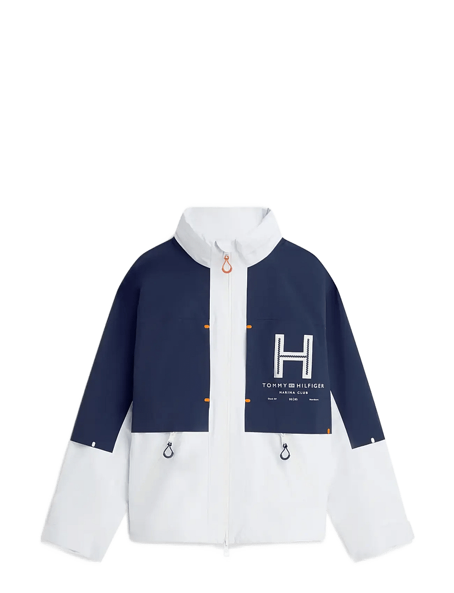 Tommy Hilfiger - 3L REGATTA - tunna jackor - carbon navy white colourblock - 1