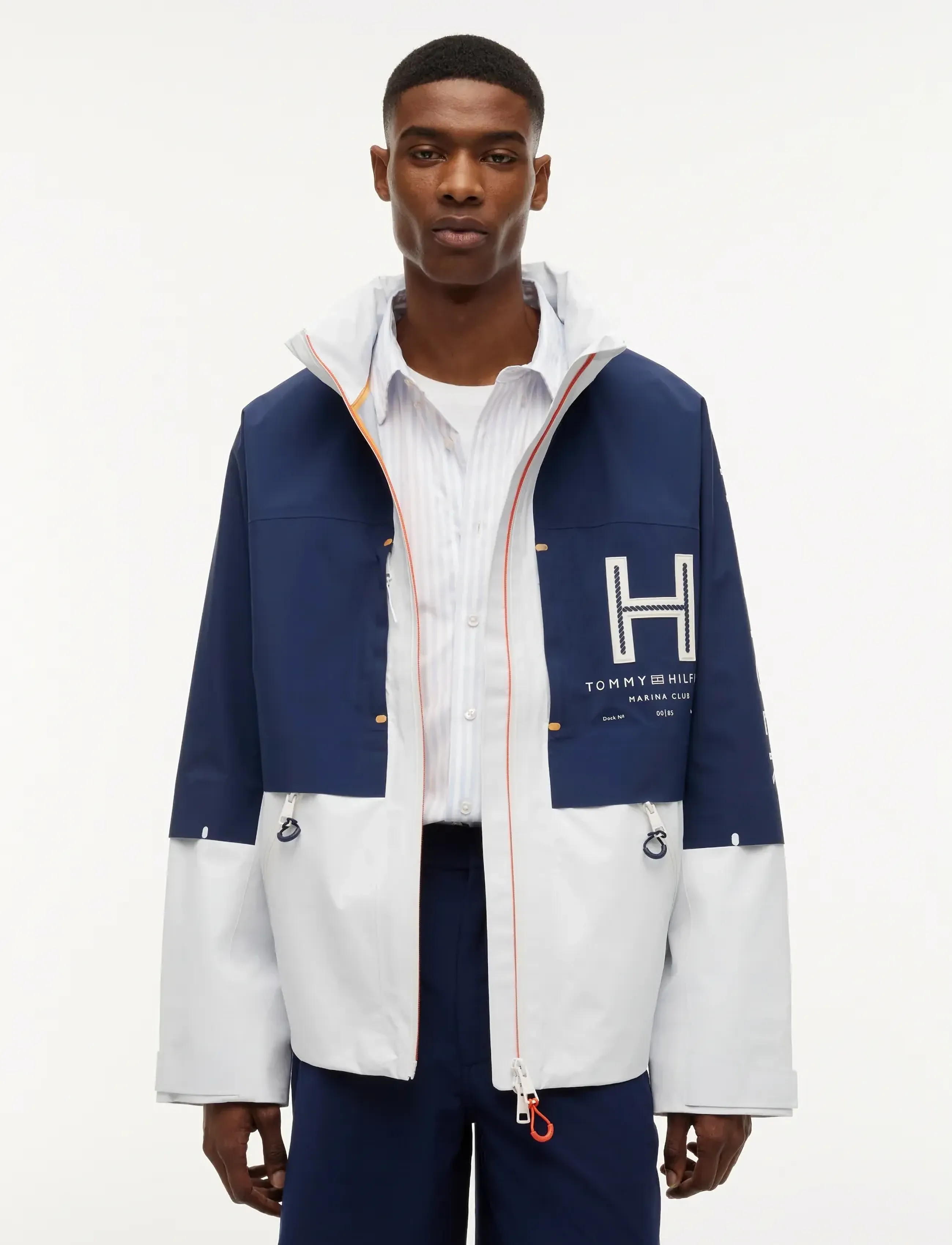 Tommy Hilfiger 3L Regatta, S, Sport Jackets, Marineblau - Outdoor Männerswear