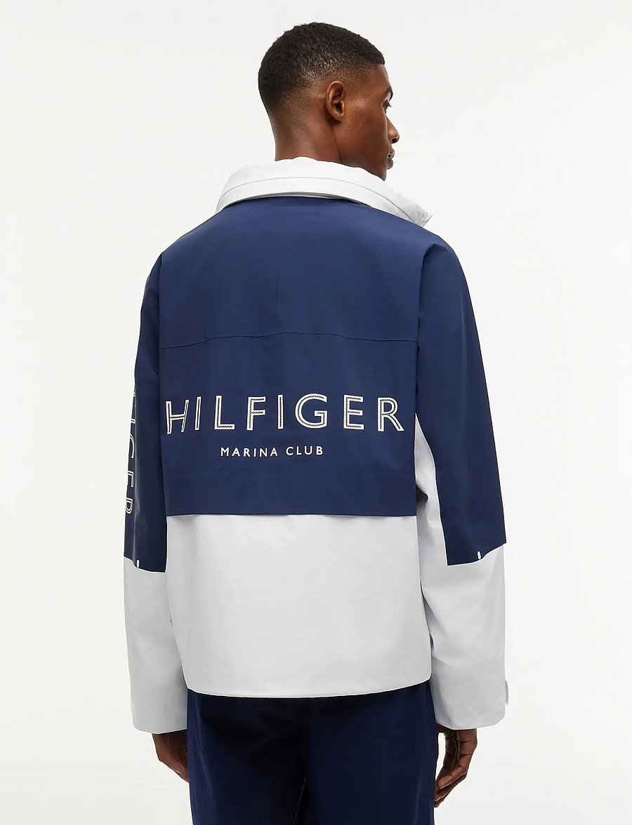 Tommy Hilfiger - 3L REGATTA - tunna jackor - carbon navy white colourblock - 2