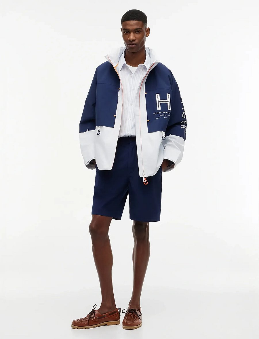 Tommy Hilfiger - 3L REGATTA - tunna jackor - carbon navy white colourblock - 4