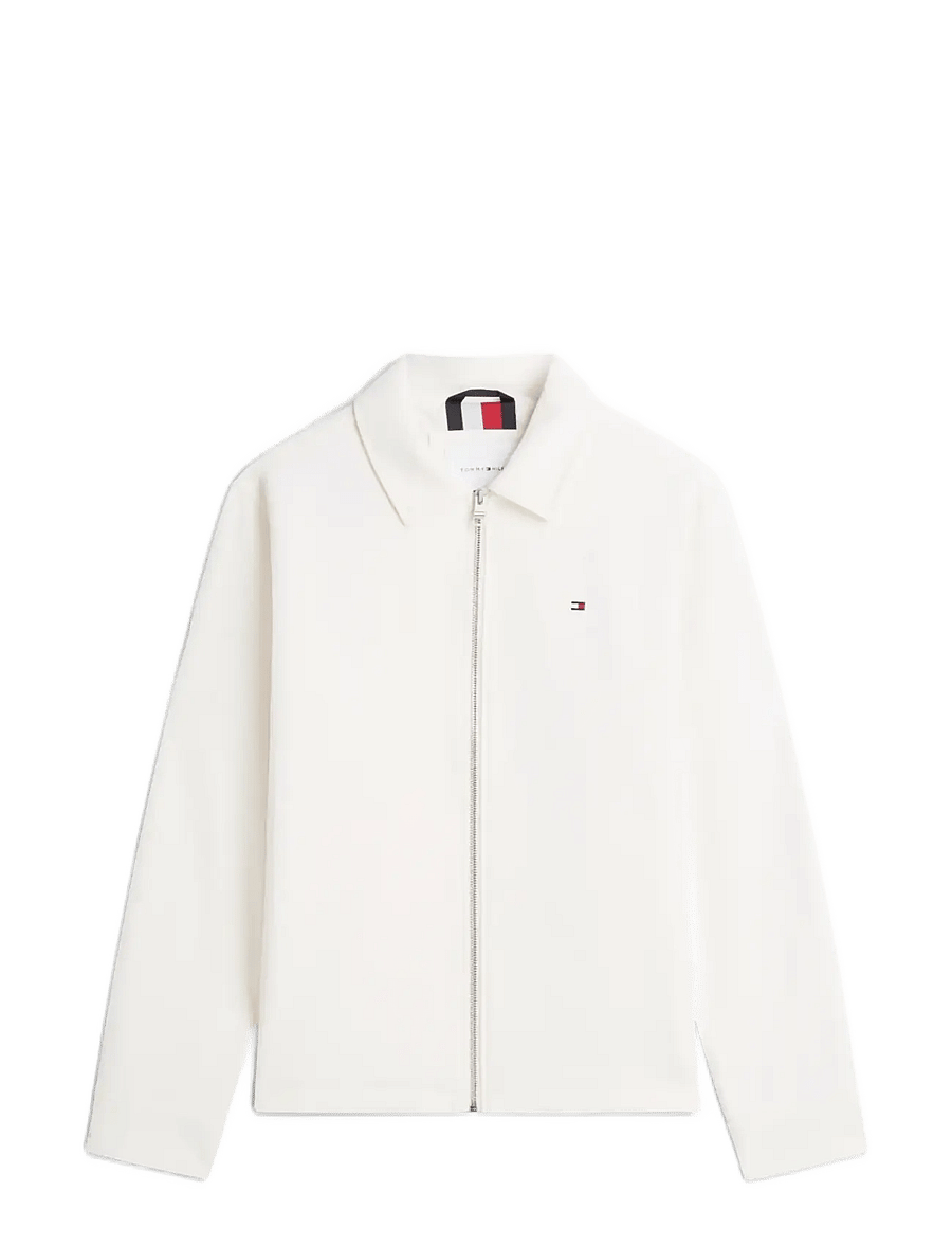 Tommy Hilfiger - LIGHT WEIGHT TWILL SHACKET - herbstjacken - ivory petal - 1