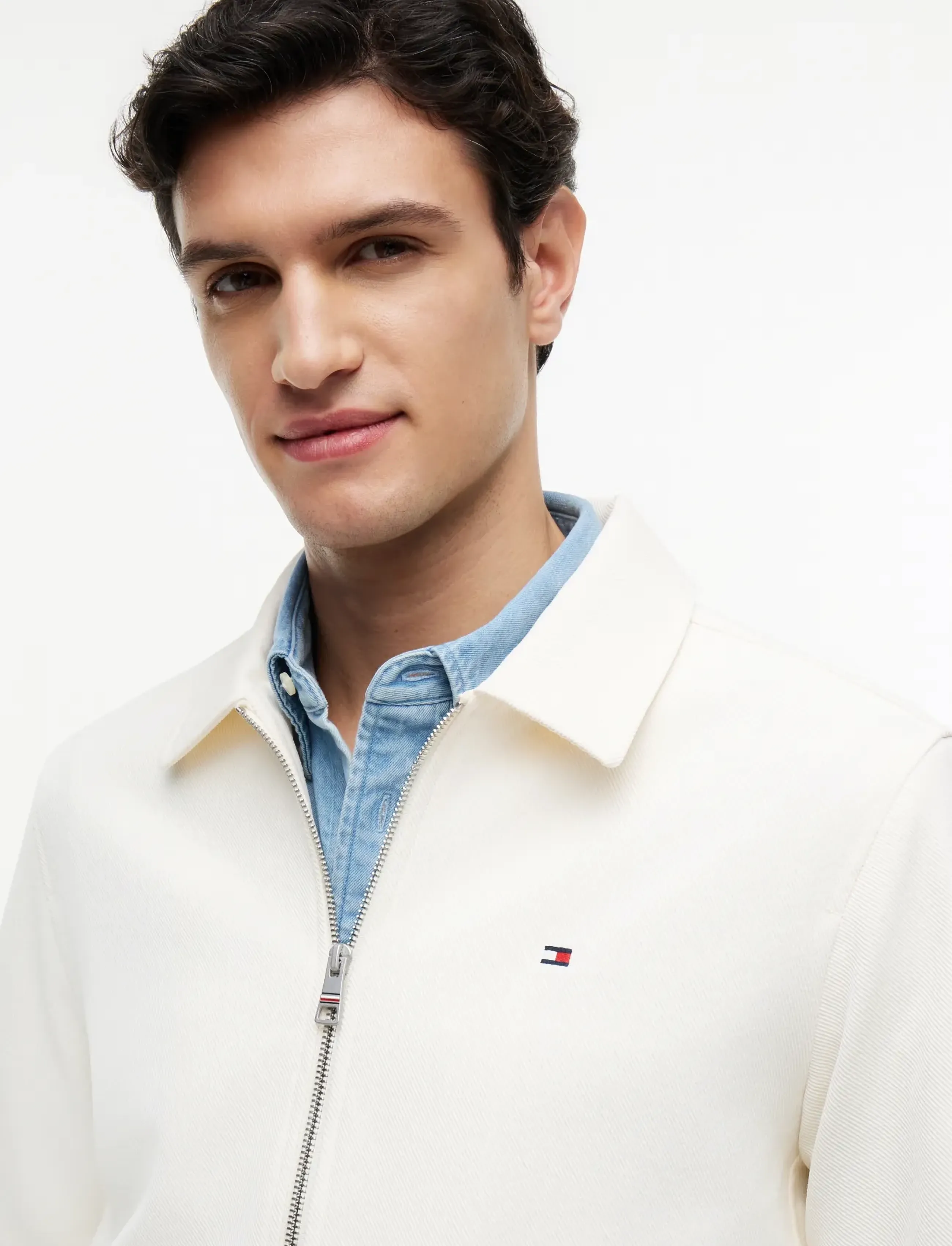 Tommy Hilfiger - LIGHT WEIGHT TWILL SHACKET - ivory petal - 3