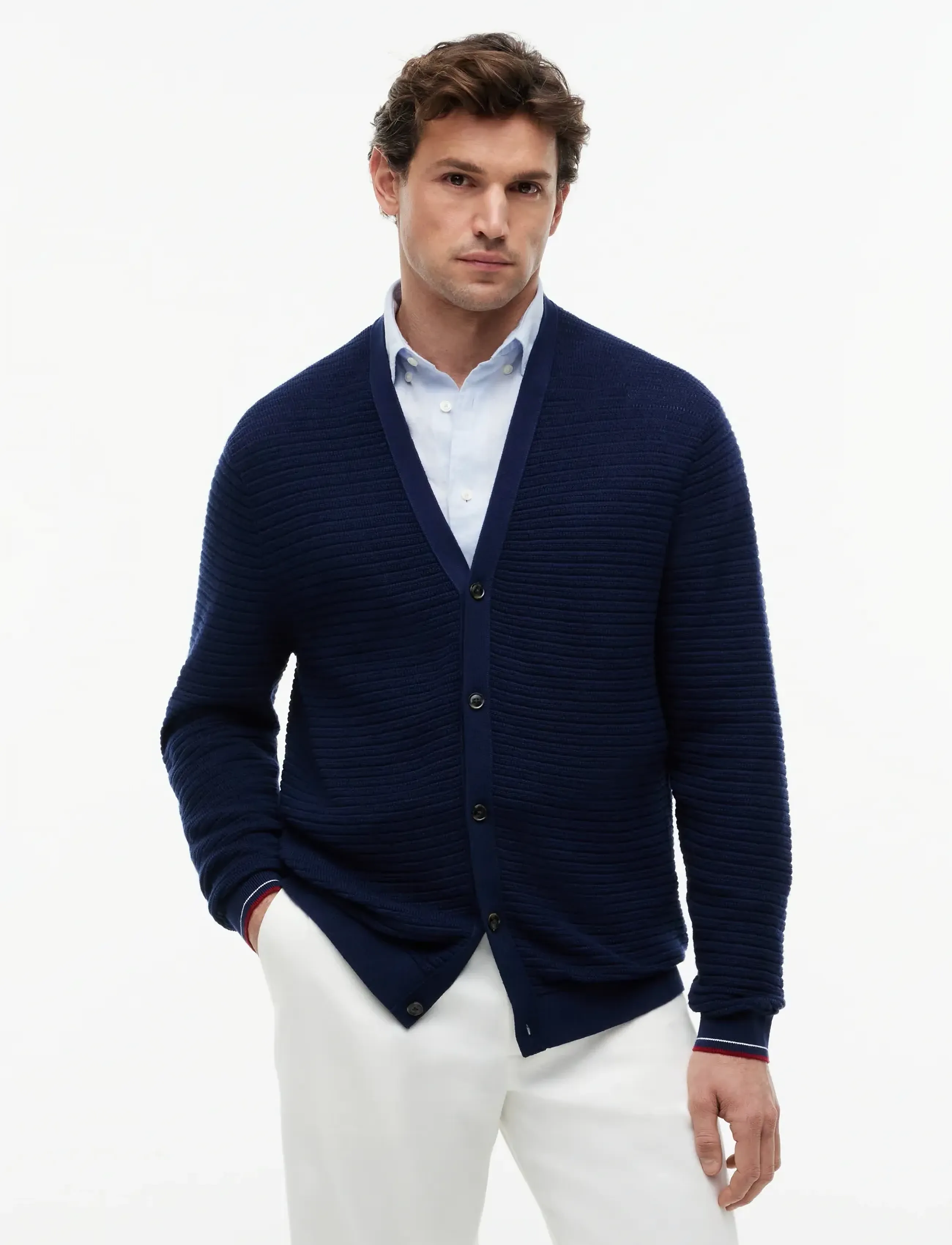 Tommy Hilfiger DC LIGHTWEIGHT CARDIGAN - Nach Stil kaufen - CARBON NAVY / navy