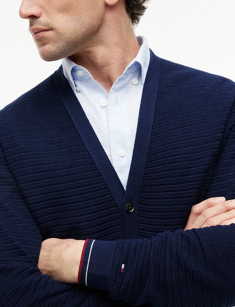 Tommy Hilfiger - DC LIGHTWEIGHT CARDIGAN - cardigans - carbon navy - 4