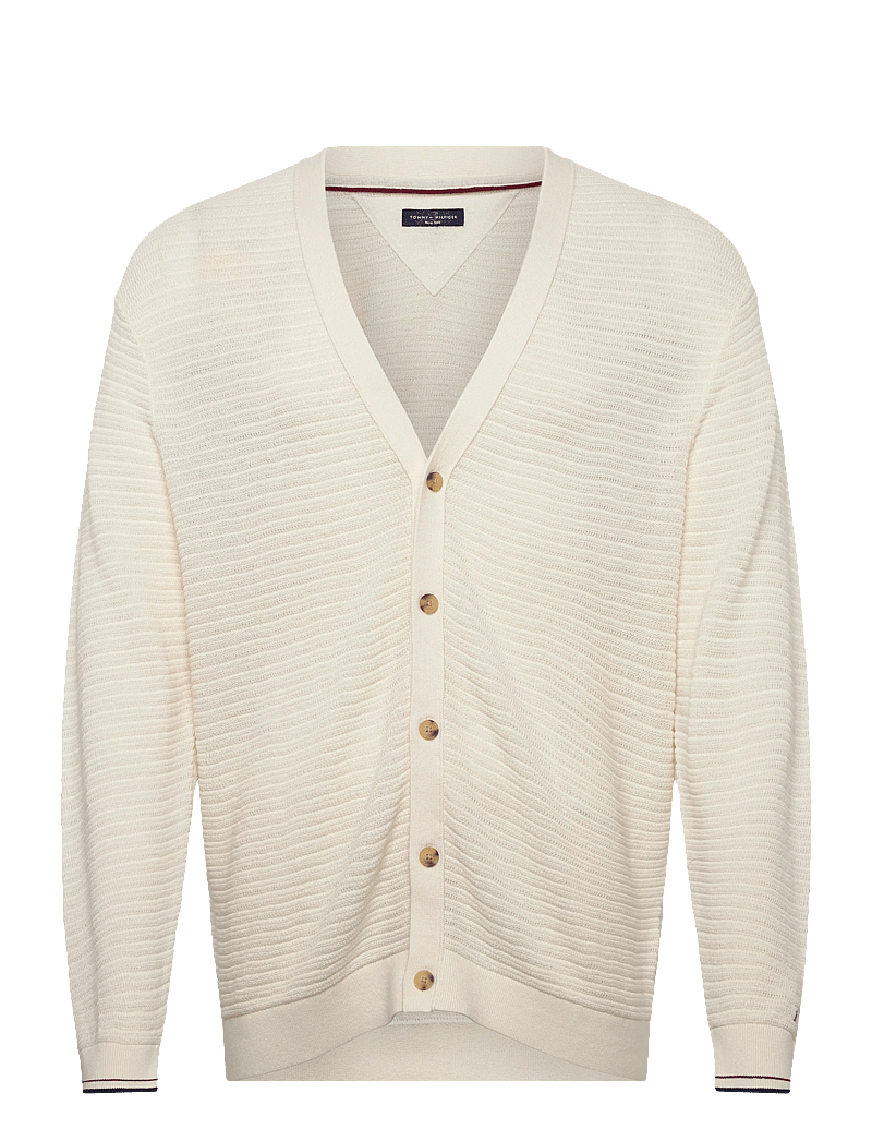 Tommy Hilfiger - DC LIGHTWEIGHT CARDIGAN - cardigans - ivory petal - 0