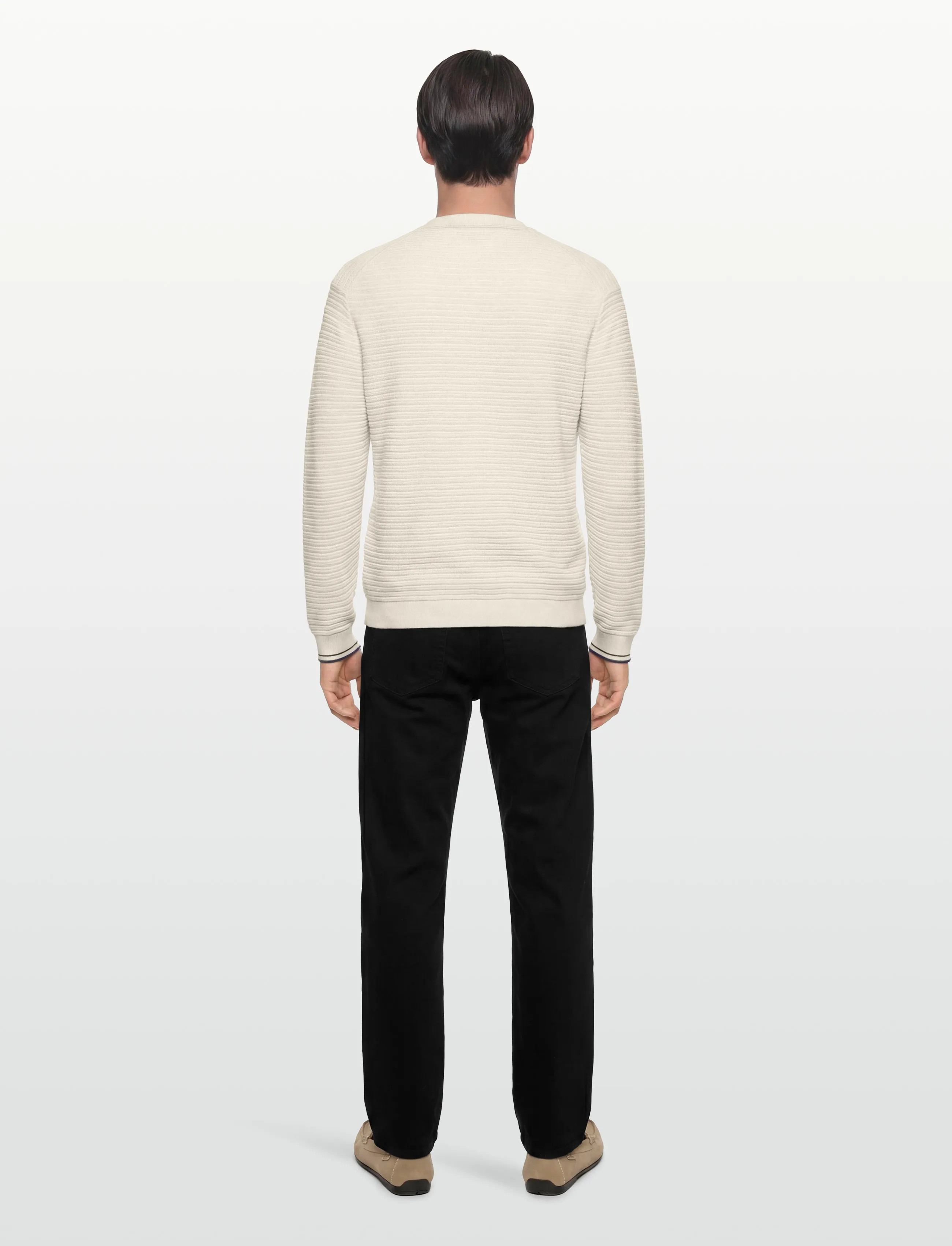 Tommy Hilfiger - DC LIGHTWEIGHT CARDIGAN - koftor - ivory petal - 4